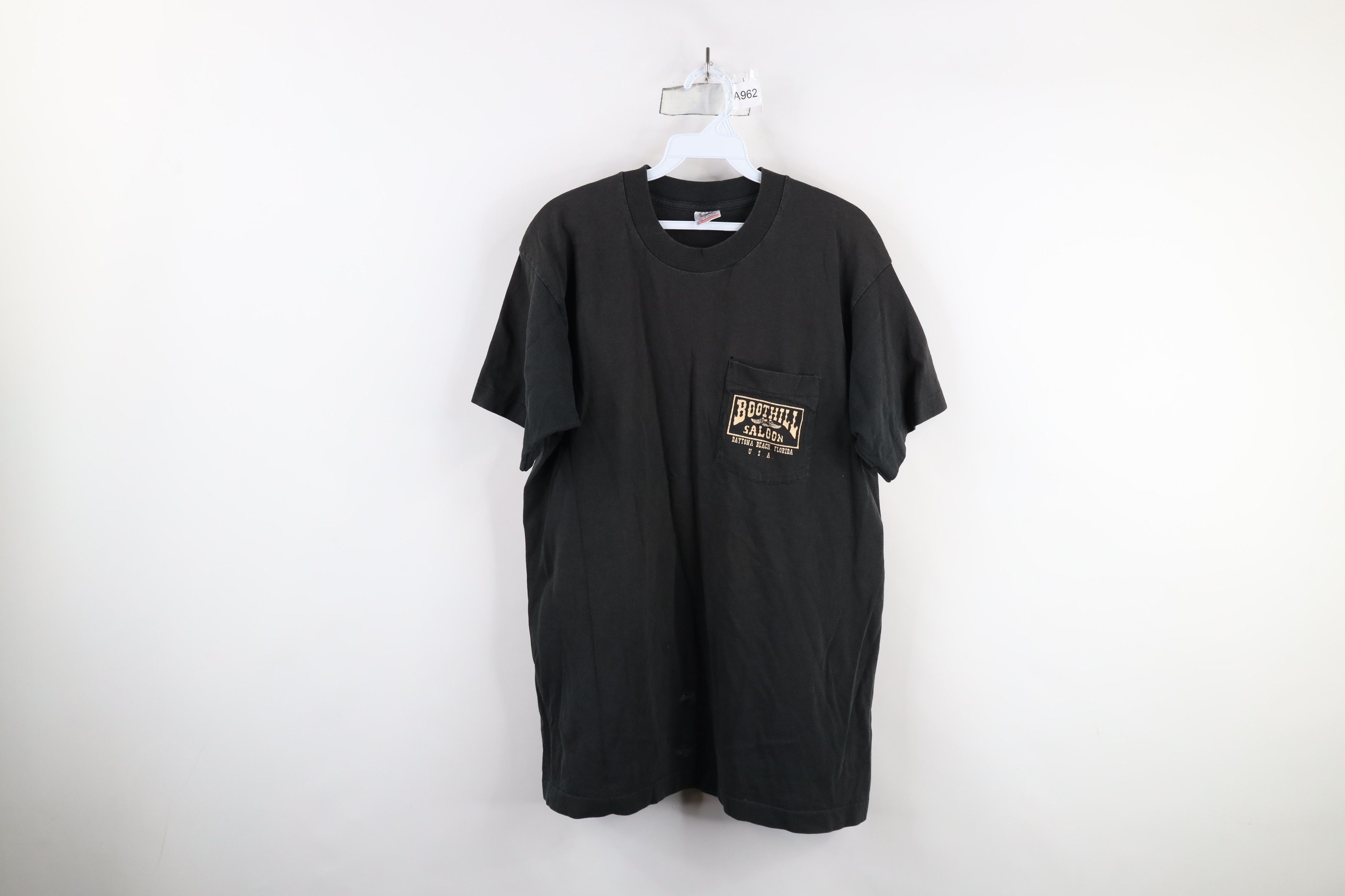 Vintage Vintage 90s 1994 Bike Week Boothill Saloon T-Shirt USA Size US L / EU 52-54 / 3 - 1 Thumbnail