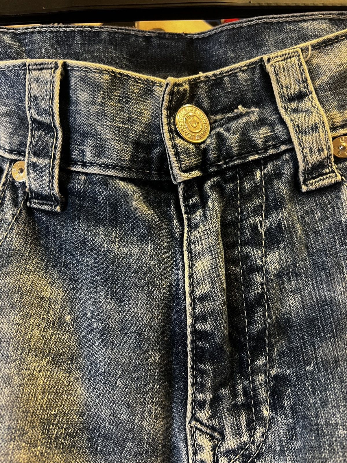 True Religion × Vintage Y2K Tue Religion Bootcut Jeans Size US 34 / EU 50 - 7 Thumbnail