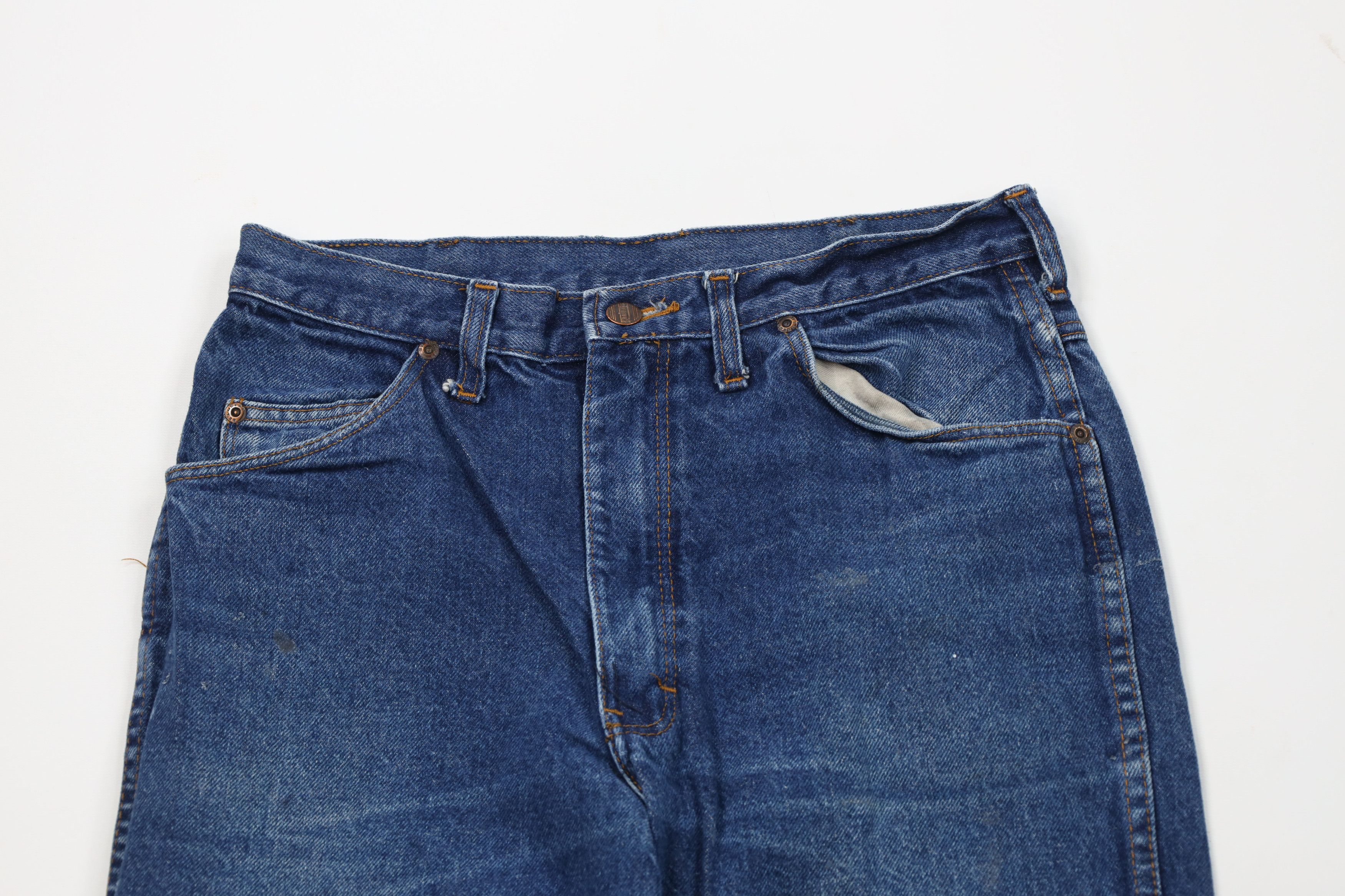 Dickies Vintage 70s Dickies Branders Straight Leg Denim Jeans USA Size US 30 / EU 46 - 2 Thumbnail