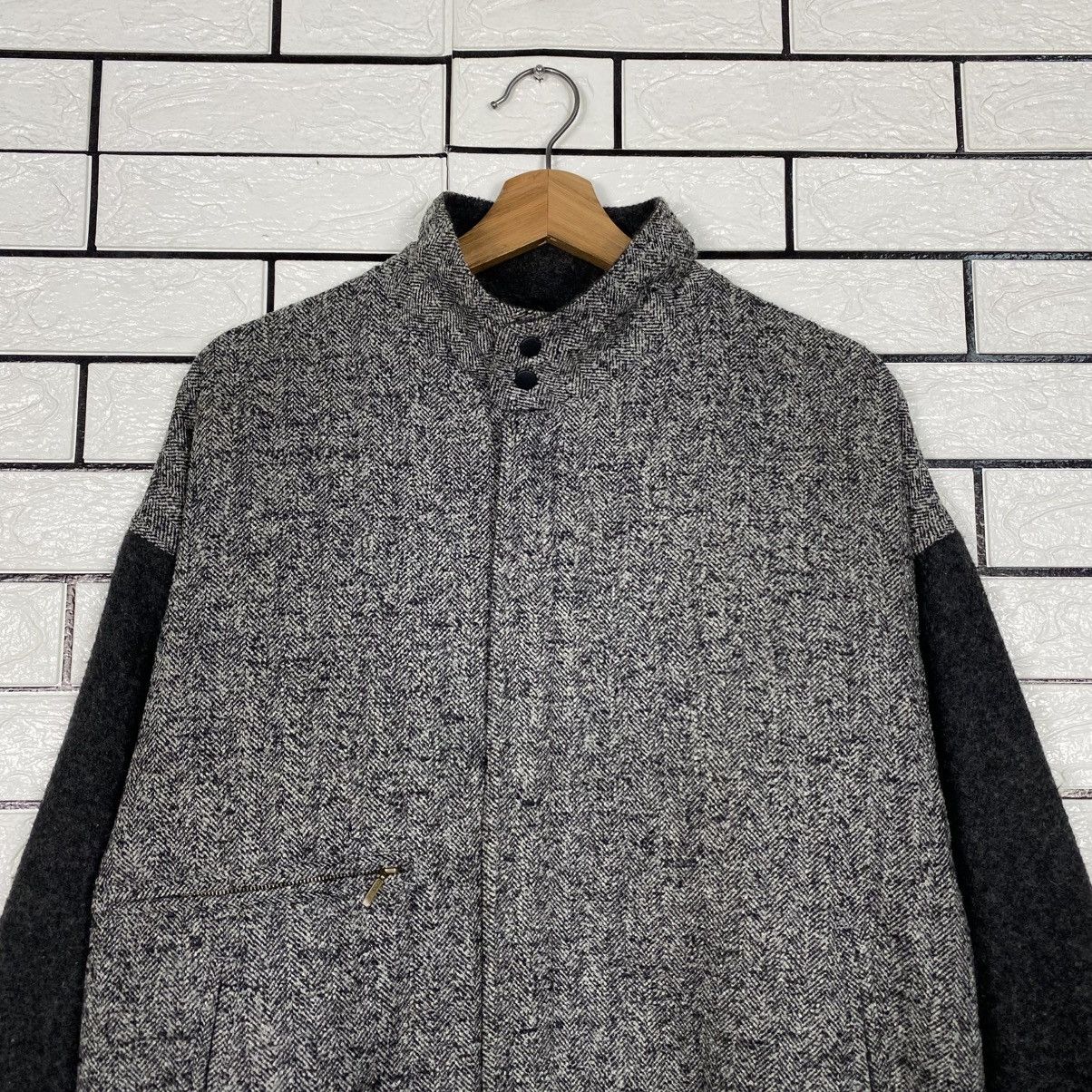 Issey Miyake 📌Vintage Wool Bomber Jacket Ginrei Rare Design Size US L / EU 52-54 / 3 - 4 Thumbnail