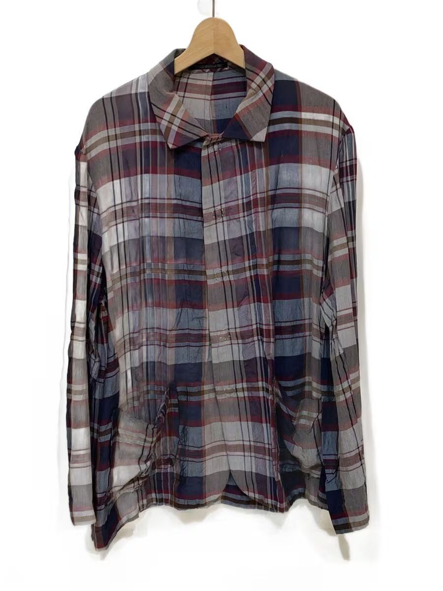 Yohji Yamamoto yohji yamamoto POUR HOMME 96SS // Madras Check Jacket Size US M / EU 48-50 / 2 - 1 Thumbnail