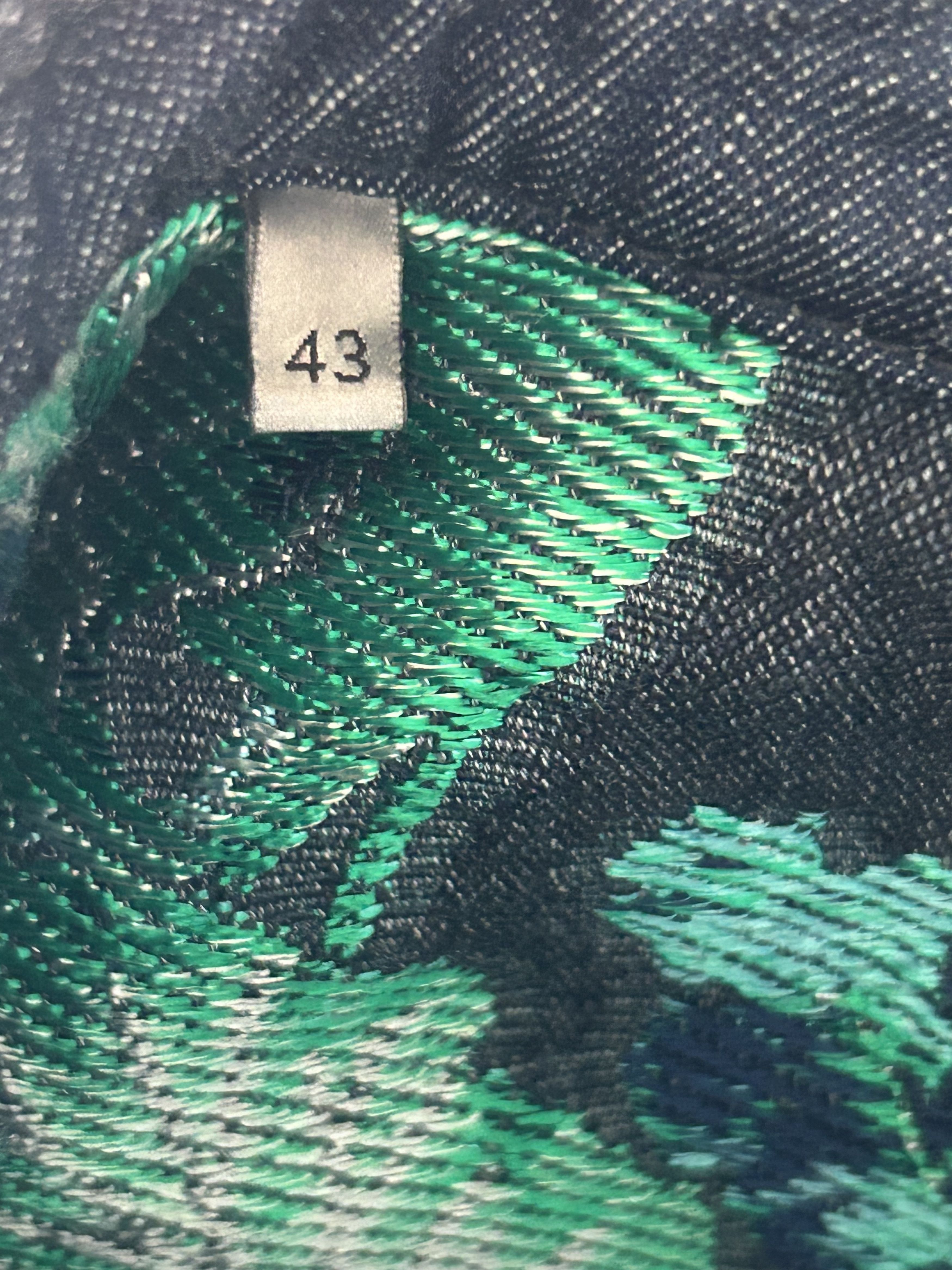 Dior Dior Denim Tears Blue & Green Leaf Button Up Shirt Size US XXL / EU 58 / 5 - 4 Thumbnail