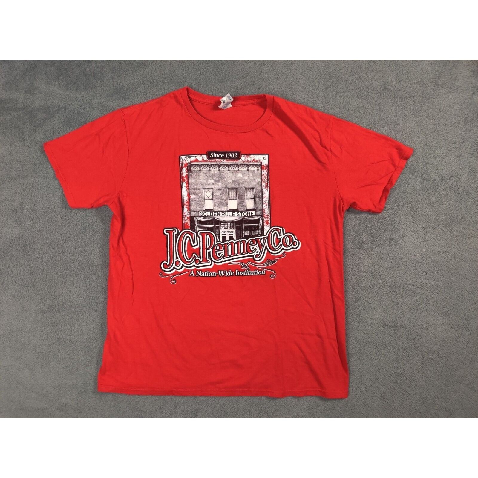 Delta JC Penny Shirt Golden Rule Store A Nation Wide Institution Size US L / EU 52-54 / 3 - 1 Thumbnail