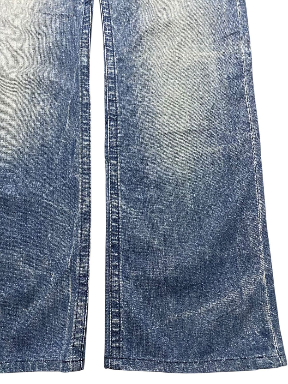 If Six Was Nine Streetwear Y2K Energy Faded Wash Seditionary Loose Jeans Size US 30 / EU 46 - 8 Thumbnail