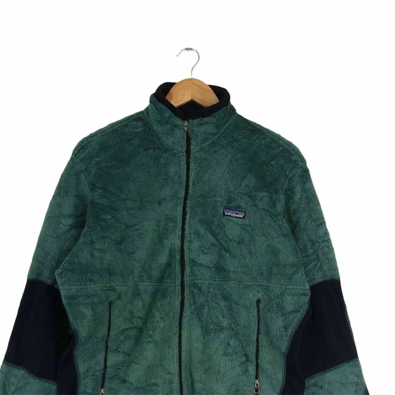 Patagonia Vtg 1999 PATAGONIA USA Polartec Regulator Green Fleece Size US S / EU 44-46 / 1 - 2 Thumbnail