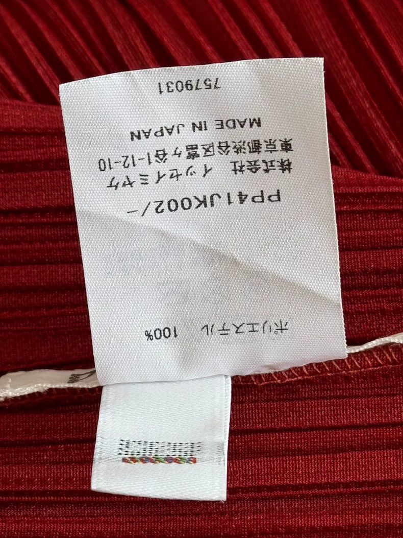Issey Miyake issey miyake size：one size Red vest 2506-Nextarrow Size XXS / US 00 / IT 34 - 4 Thumbnail