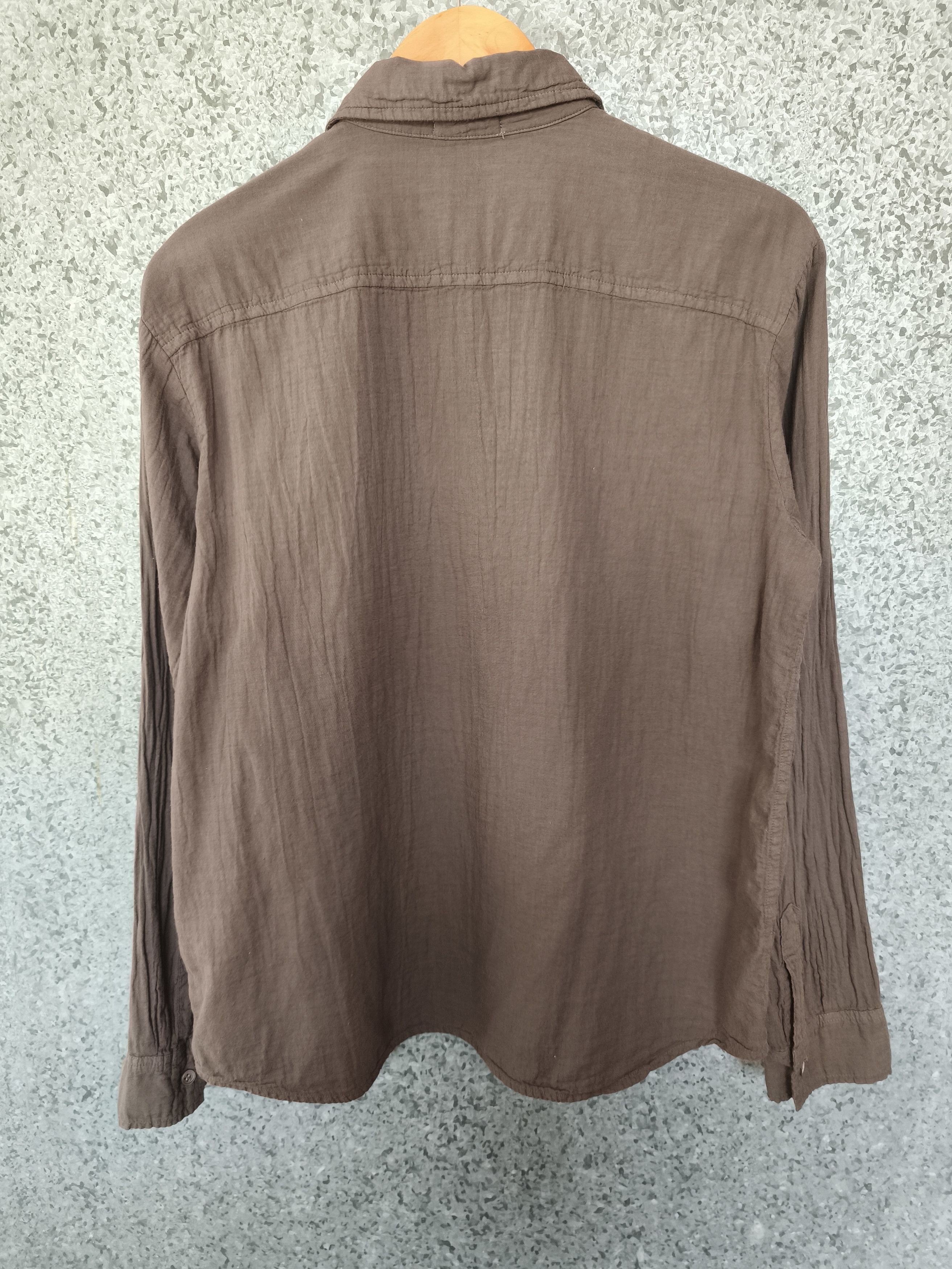 Issey Miyake 🔥 Plantation by Issey Miyake shirt ribbed design button up Size US M / EU 48-50 / 2 - 5 Thumbnail