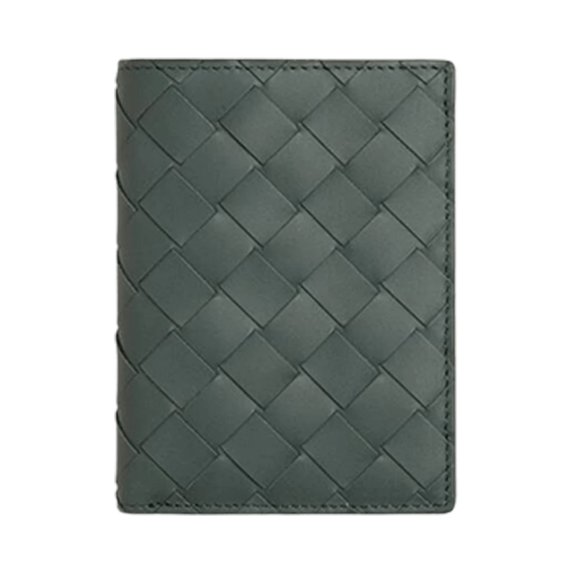 Bottega Veneta o1w1db10825 Size: OS / Intrecciato Flap Wallet in Slate Grey Size ONE SIZE - 1 Thumbnail