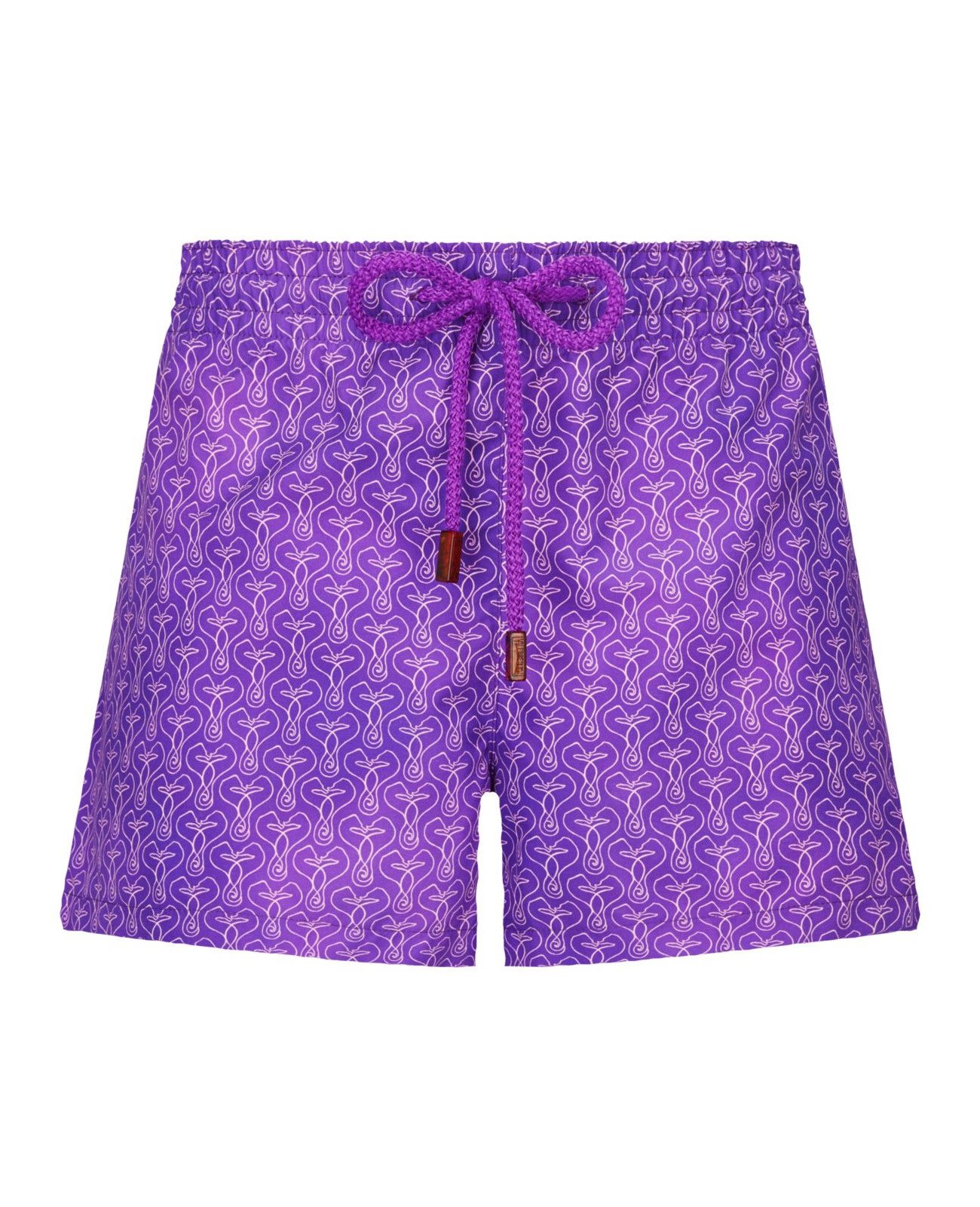 Vilebrequin VILEBREQUIN Fiona purple abstract print swim shorts Medium Size 32" / US 10 / IT 46 - 1 Thumbnail