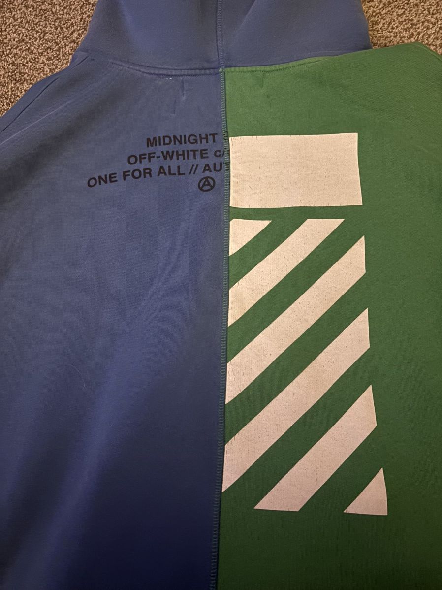 Midnight Studios × Off-White Off White Midnight Studios split hoodie Size US L / EU 52-54 / 3 - 7 Thumbnail