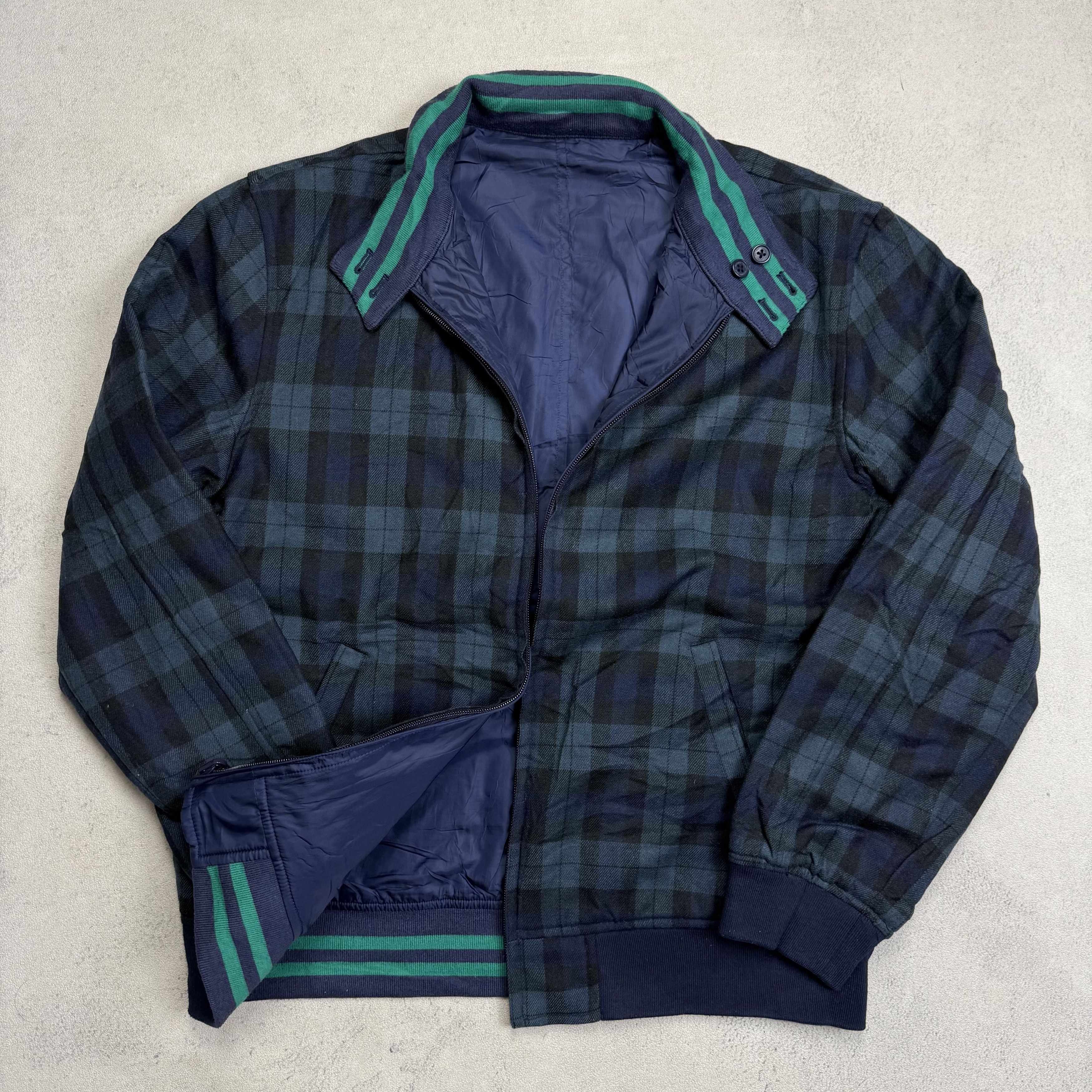 Beams Plus Beams Plaid Wool Reversible Jacket Size US L / EU 52-54 / 3 - 3 Thumbnail