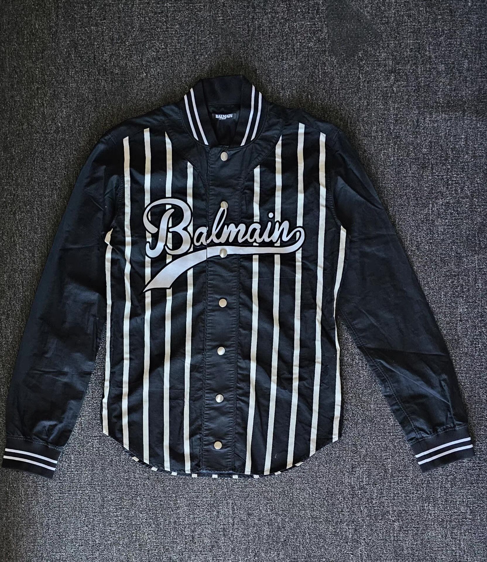 Balmain Balmain Men's Baseball Jacket, Size US M / EU 48-50 / 2 - 1 Thumbnail