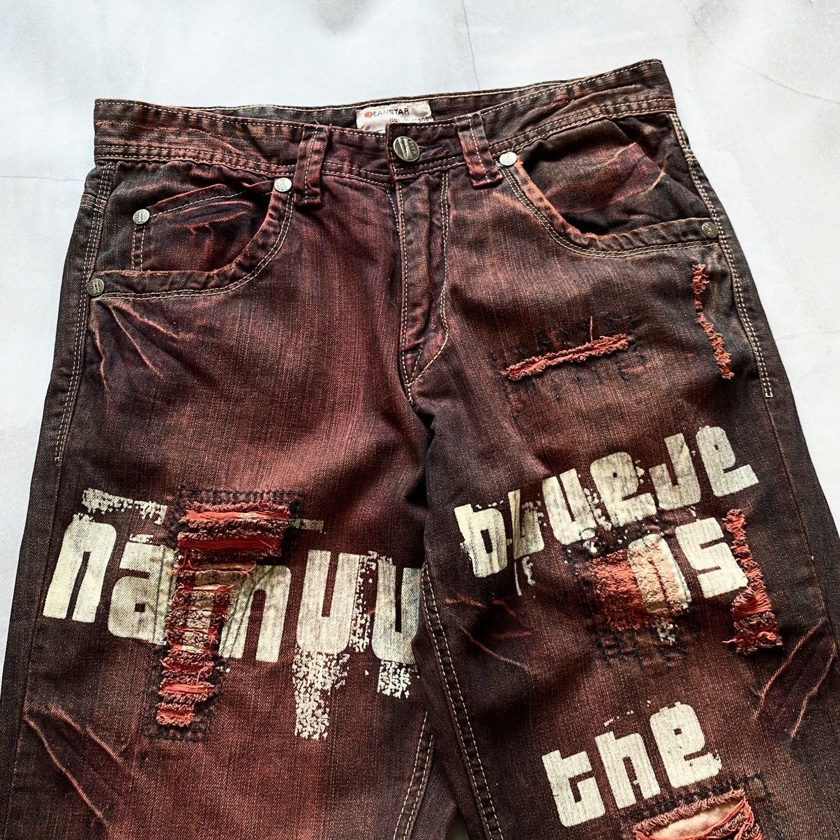 Hysteric Glamour Vintage Japan Washed Faded Jeans If Six Was Nine Kmrii Vibe Size US 33 - 7 Thumbnail