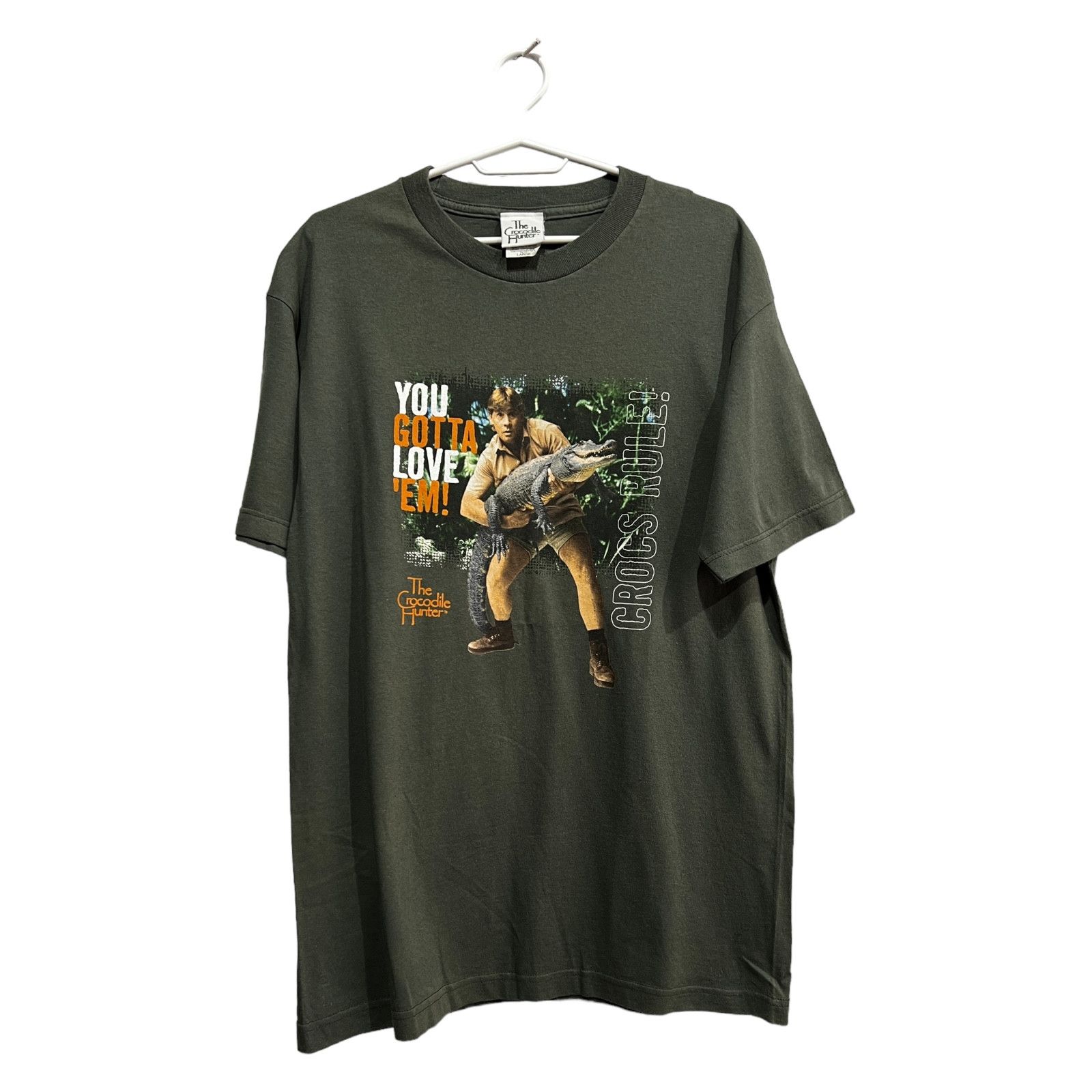 Vintage 2000 The Crocodile Hunter Steve Irwin T Shirt