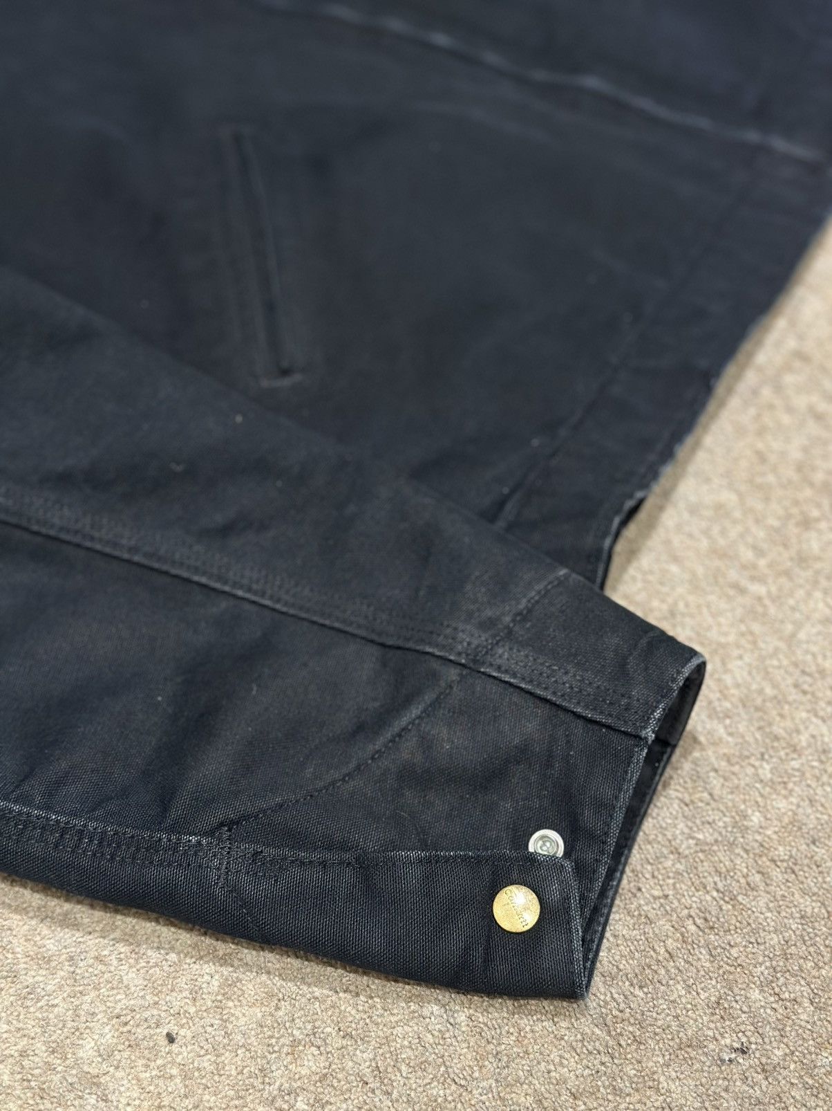 Carhartt × Vintage J01 blk stockton Carhartt Jacket Size US L / EU 52-54 / 3 - 6 Thumbnail