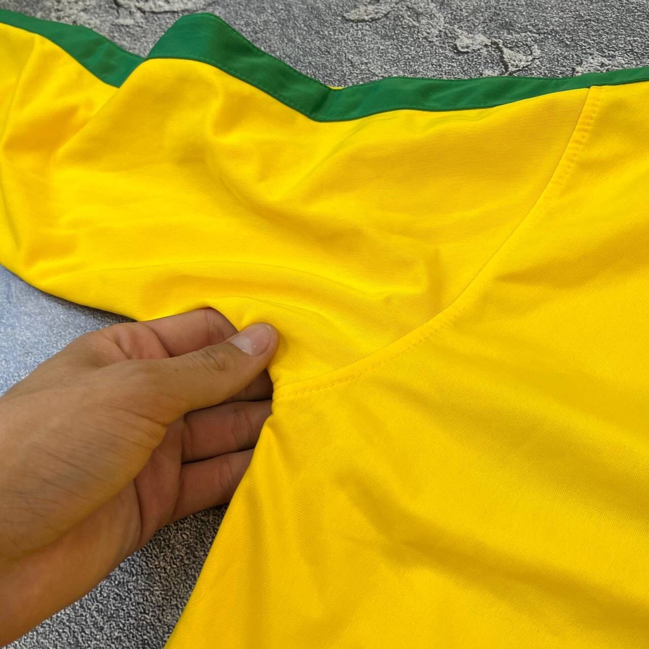 Japanese Brand × Vintage Vintage Brazil Team🇧🇷Boxy Olympi Zip Jacket Y2k Size US S / EU 44-46 / 1 - 3 Thumbnail