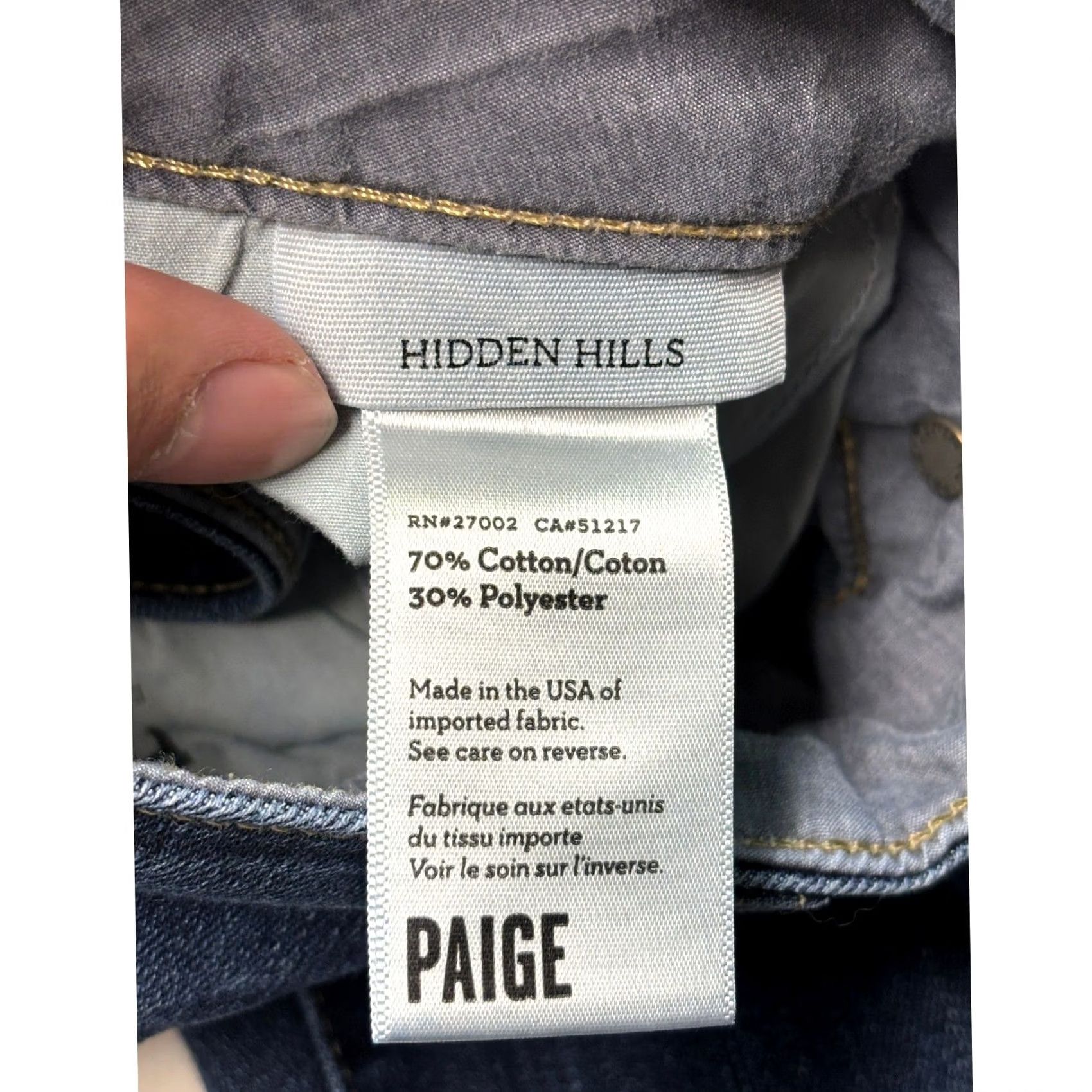 Paige VINTAGE Not Applicable Size 27" / US 4 / IT 40 - 4 Thumbnail