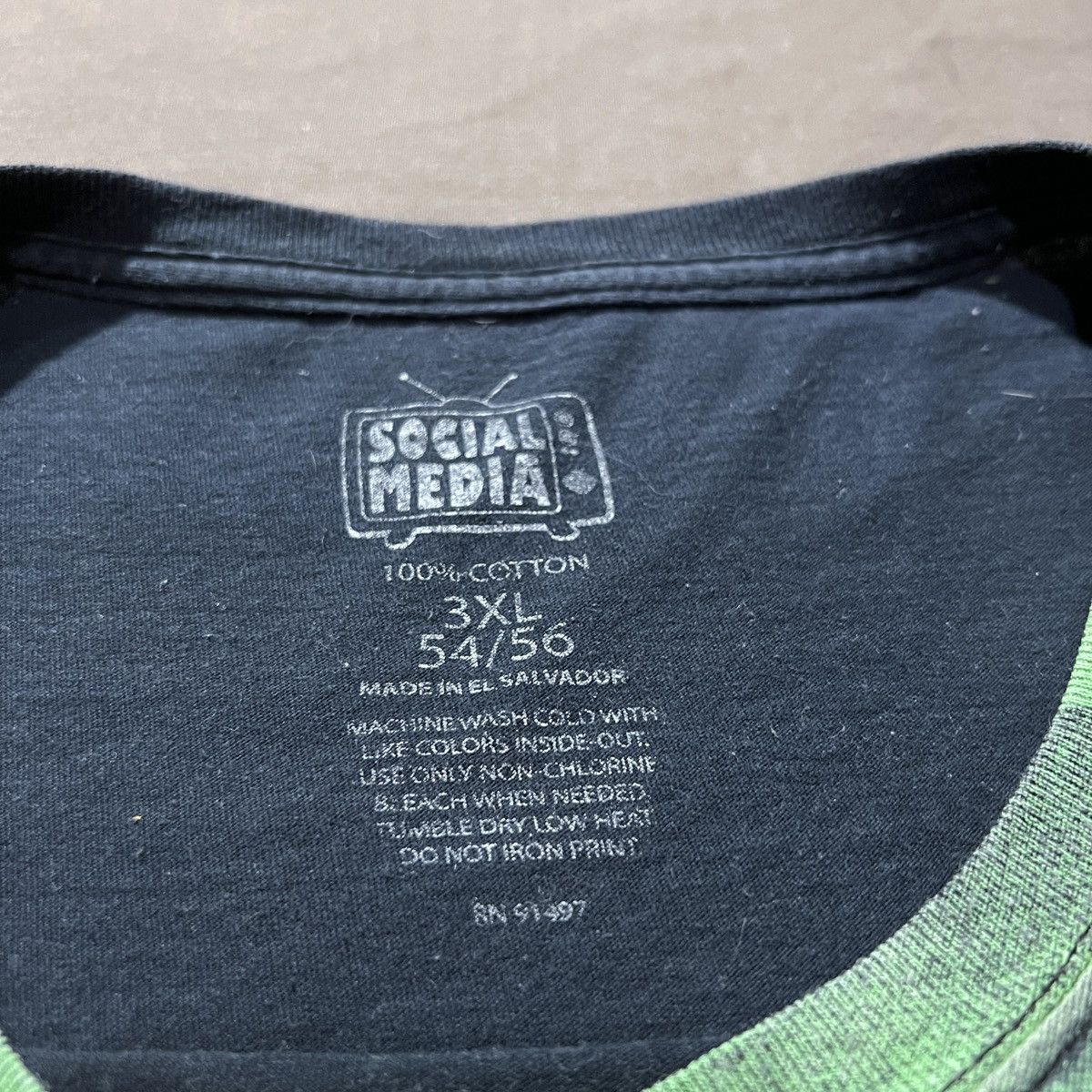 Arts & Science Y2K Fame skull Tee 3XL Faded Oversized Streetwear Graphic Size US XXL / EU 58 / 5 - 6 Thumbnail