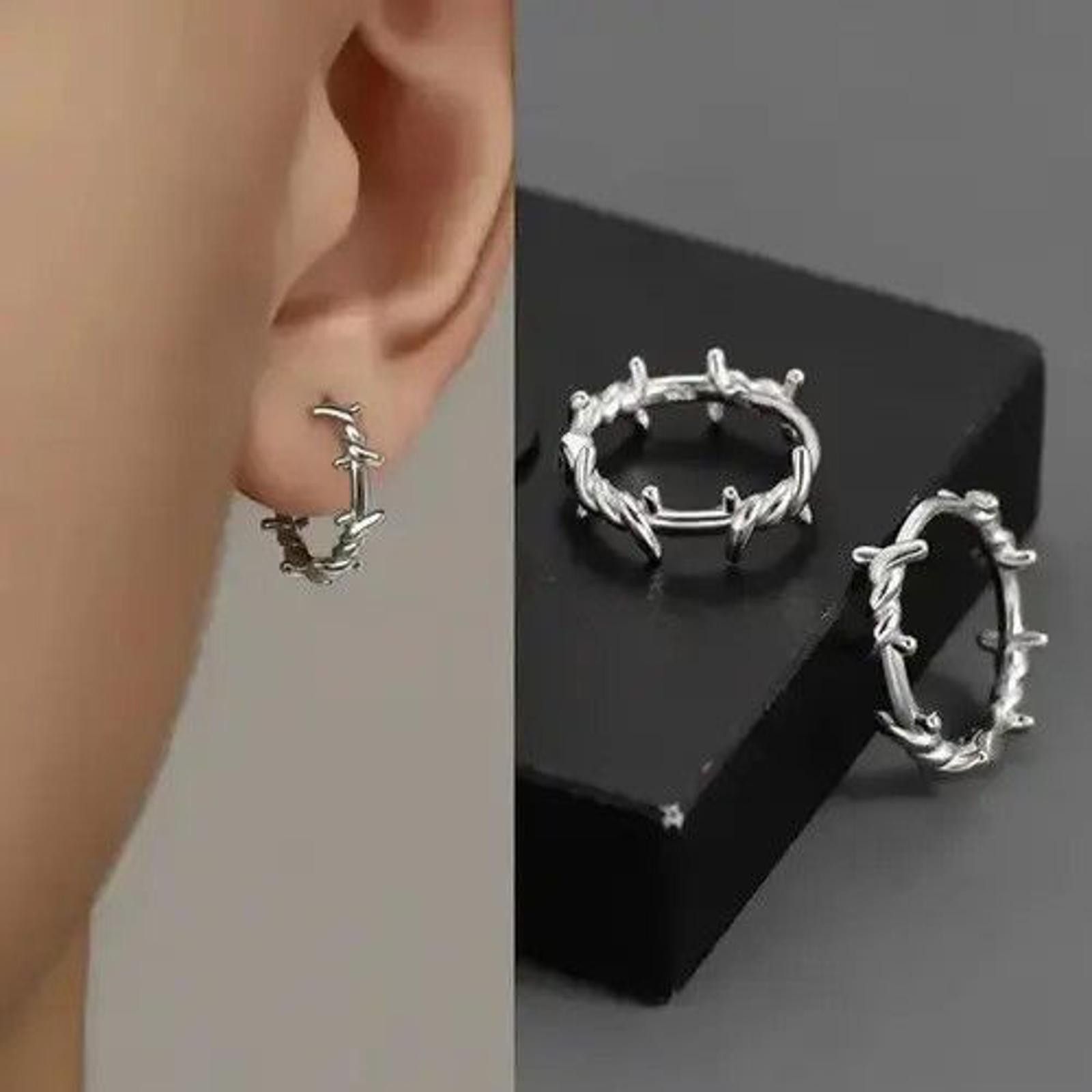 Jewelry Torn Punk Earrings Size ONE SIZE - 2 Thumbnail