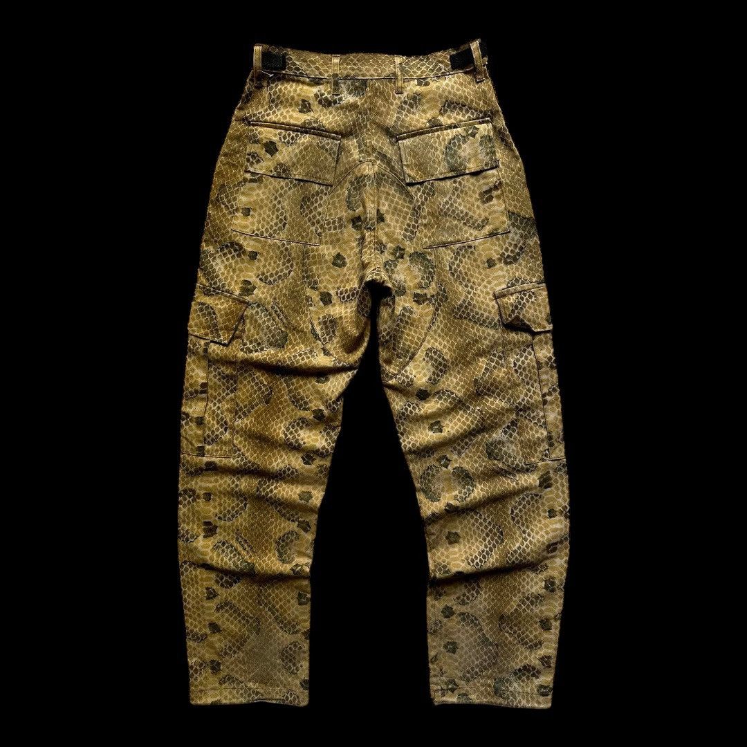 Japanese Brand SNAKE SKIN CAMO UNBRAND PANTS Size US 30 / EU 46 - 2 Thumbnail