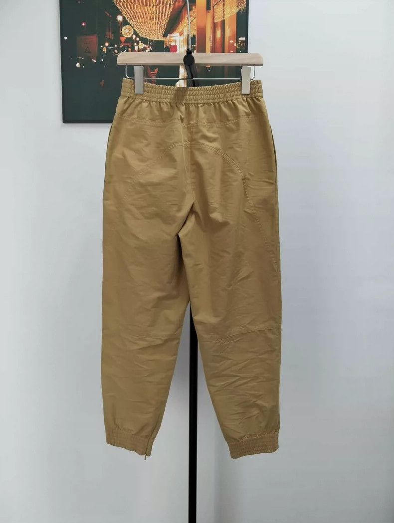 Loewe LOEWE sizeS Kaki cotton women's pants Size 28" / US 6 / IT 42 - 2 Thumbnail