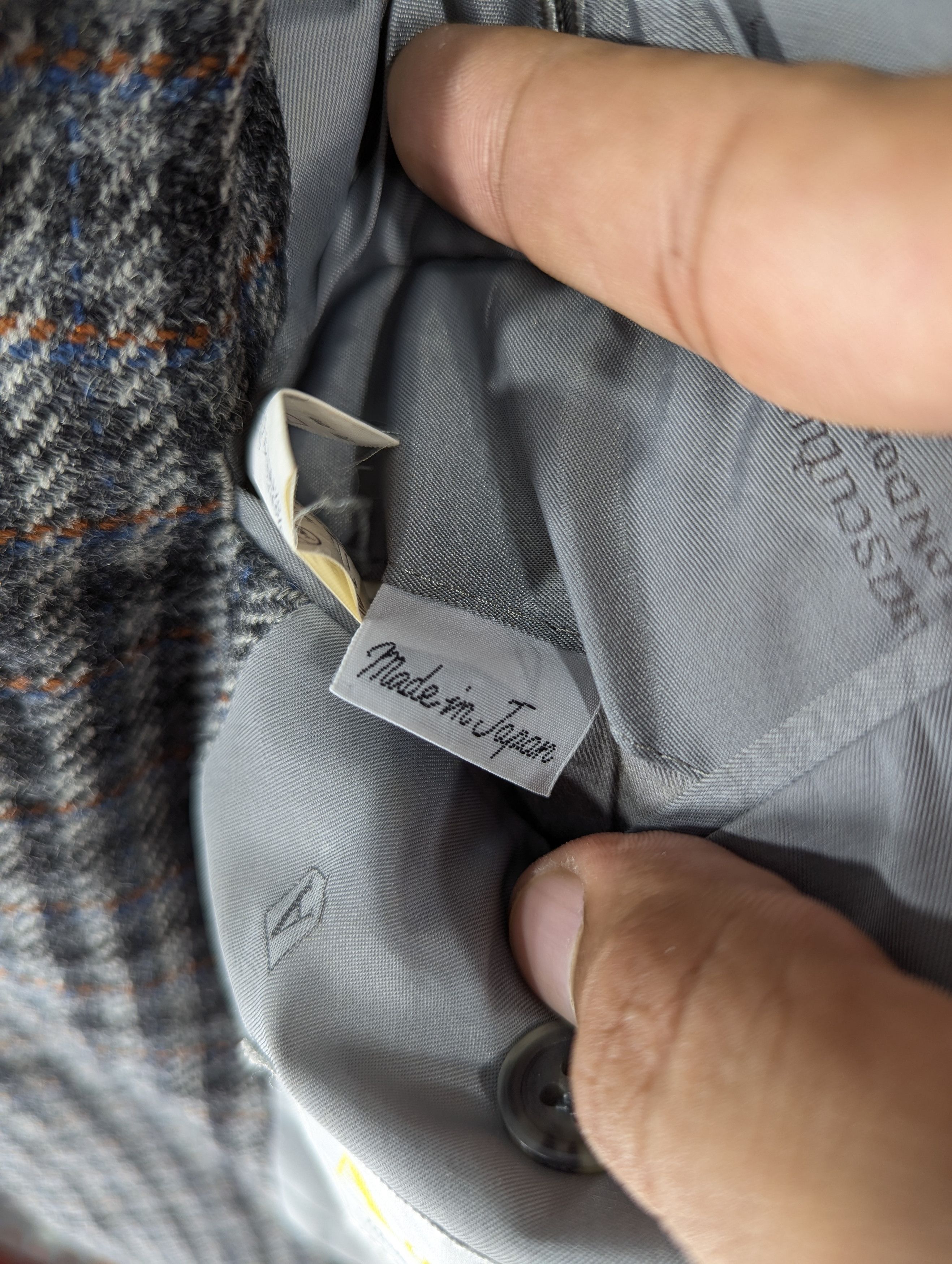 Aquascutum Vintage Aquascutum Houndstooth Wool Blazer Style Jacket Size US XS / EU 42 / 0 - 12 Thumbnail