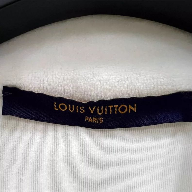 Louis Vuitton Louis Vuitton White Velvet HalfZip Jacket-2506 Size US S / EU 44-46 / 1 - 4 Thumbnail