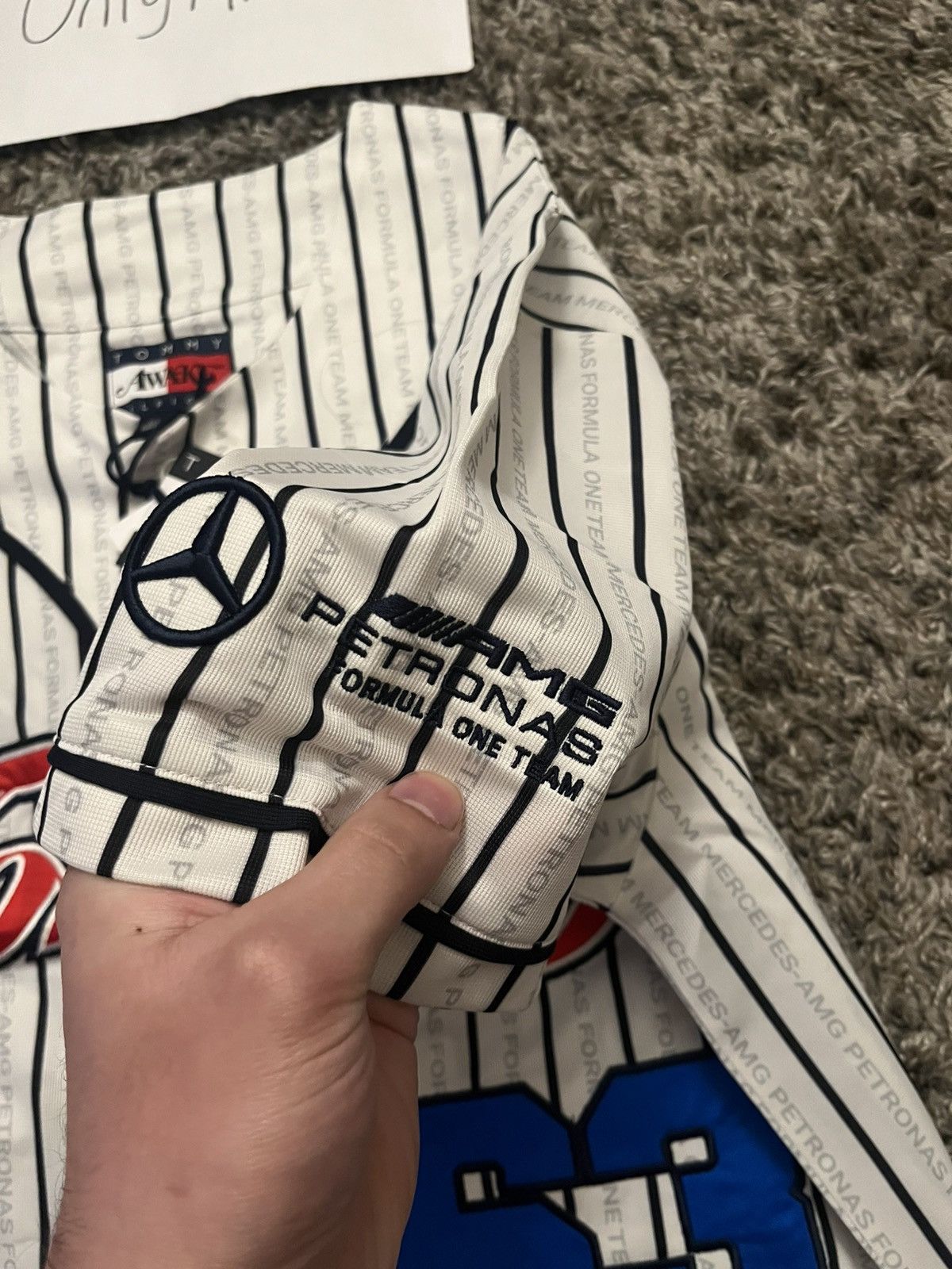 Tommy Hilfiger Awake x Tommy Hilfiger AMG collab baseball jersey Size US M / EU 48-50 / 2 - 7 Thumbnail