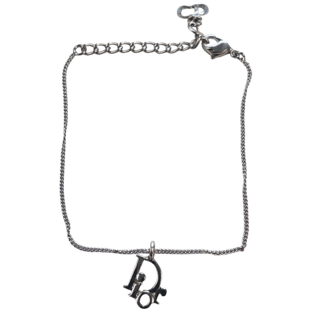 Dior Vintage Dior Logo Charm Bracelet Size ONE SIZE - 1 Thumbnail