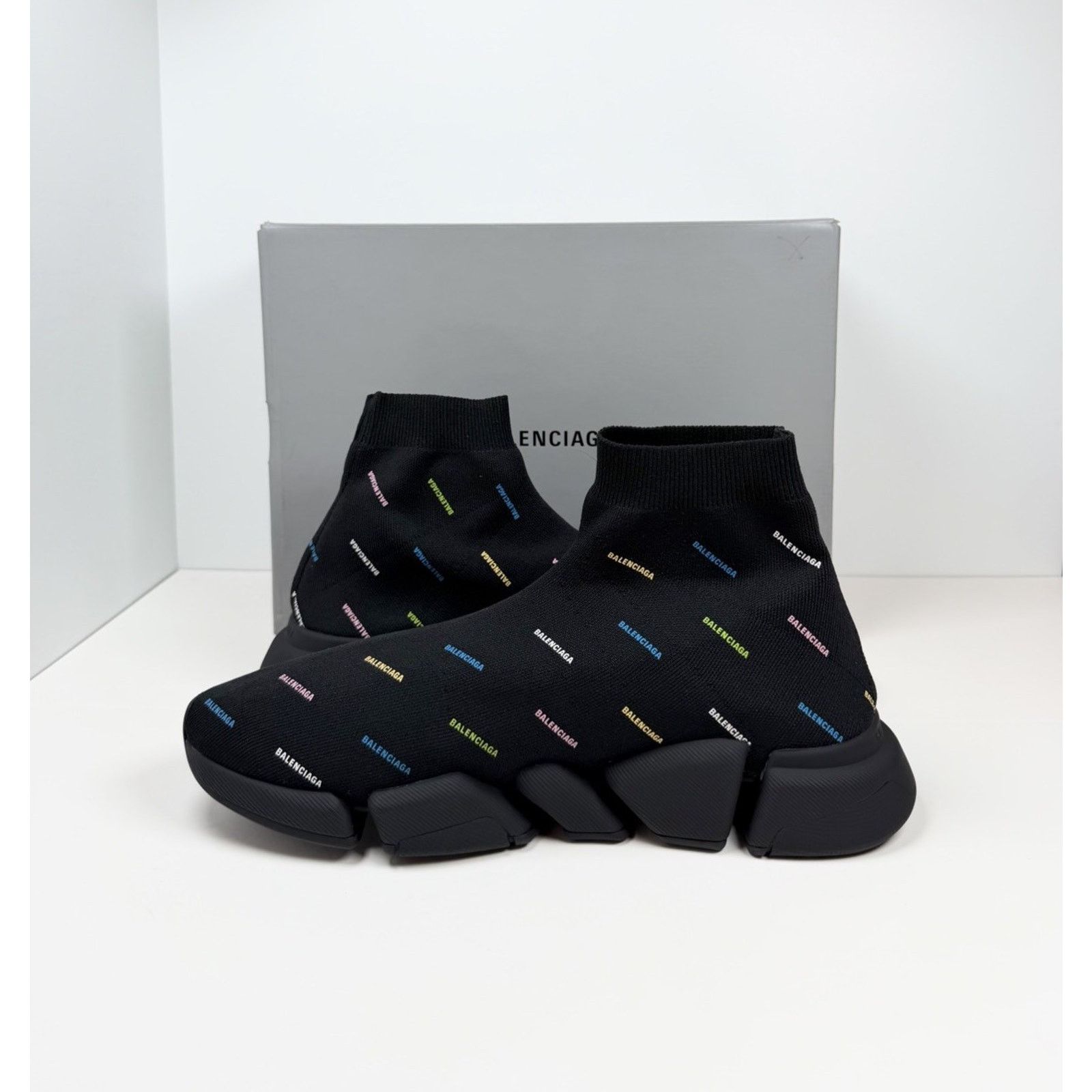 Balenciaga Size 47EU/14US - Balenciaga Speed Trainer Multicolor NEW Size US 14 / EU 47 - 6 Thumbnail