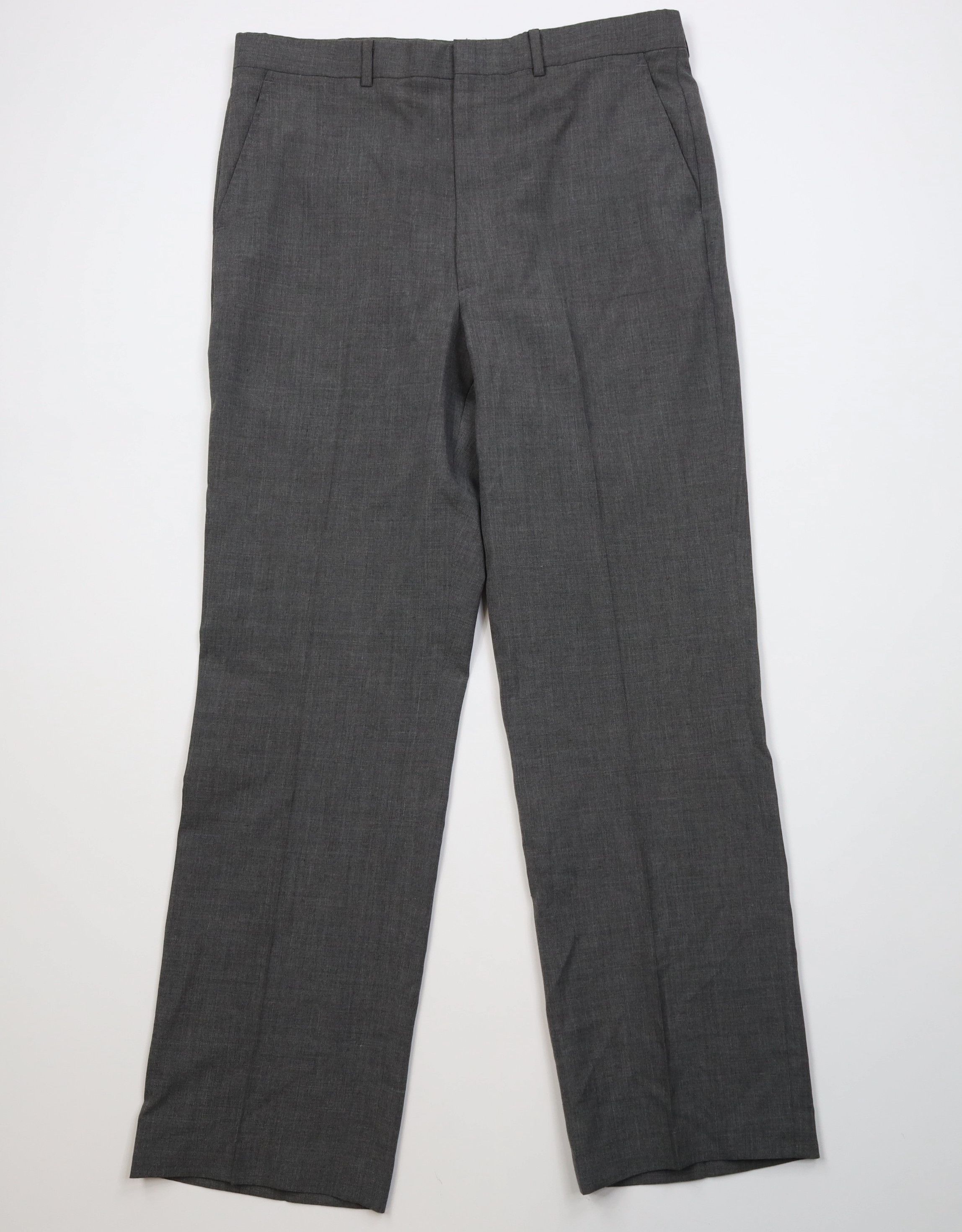 Vintage Vintage 70s Streetwear Chambray Wide Leg Chino Pants USA Size US 36 / EU 52 - 1 Thumbnail