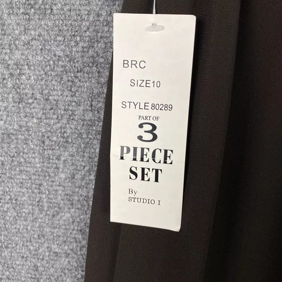 Other Studio 1 Pants Women's Size 10 Pull On NWT Stretch Polyester Size 32" / US 10 / IT 46 - 8 Thumbnail