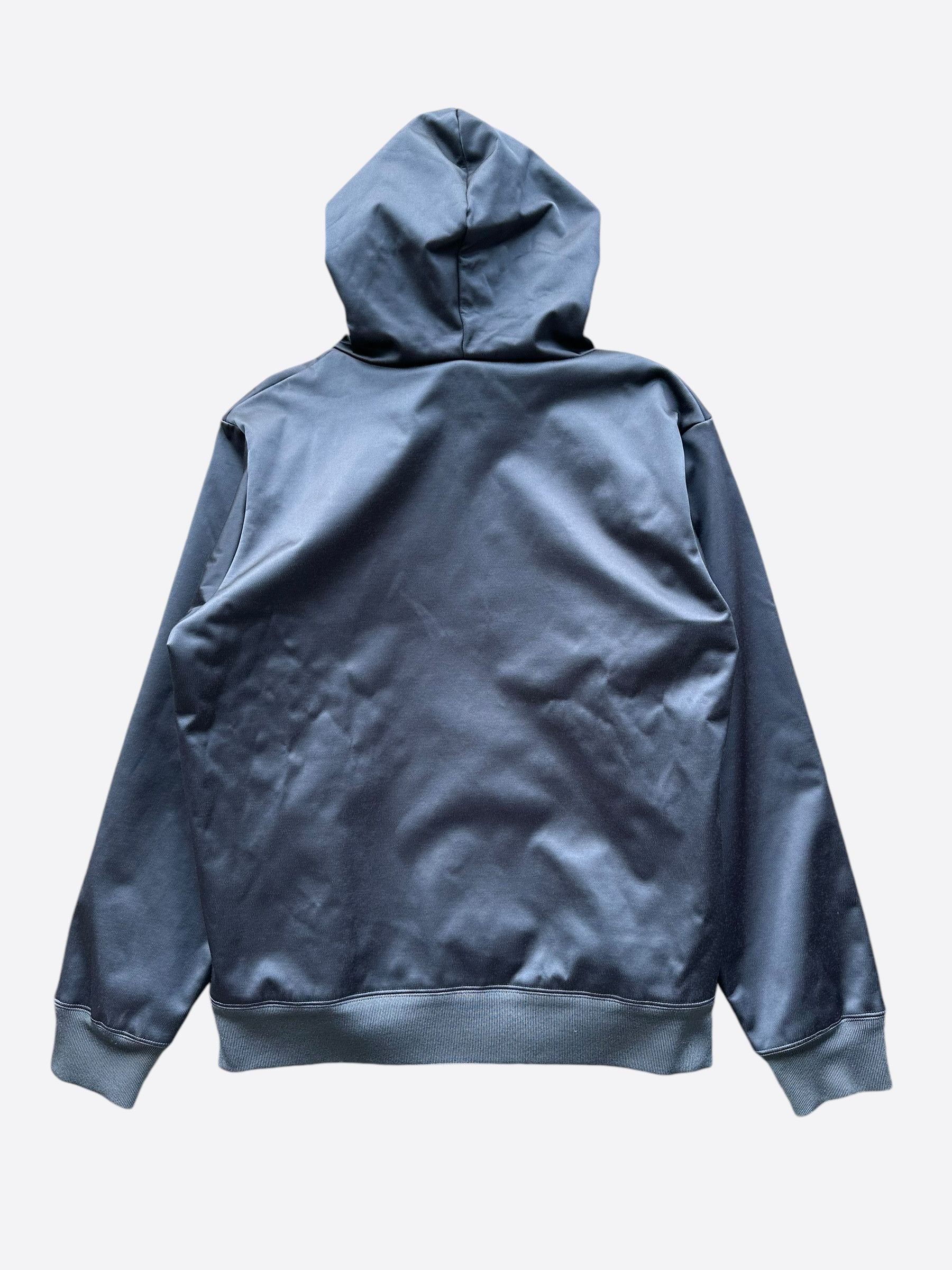 Dior Dior Daniel Arsham Blue Embossed Metallic Logo Hoodie Size US L / EU 52-54 / 3 - 2 Thumbnail