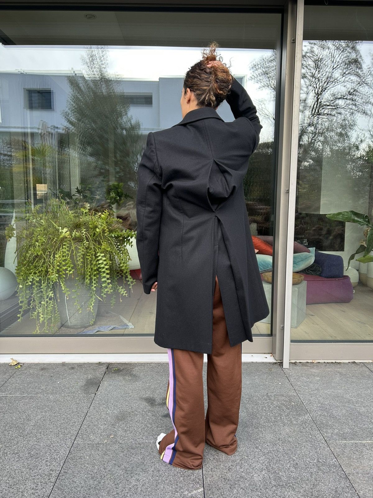 Rick Owens Rick Owens Virgin Wool Cashmere Trench Coat Size US L / EU 52-54 / 3 - 14 Thumbnail