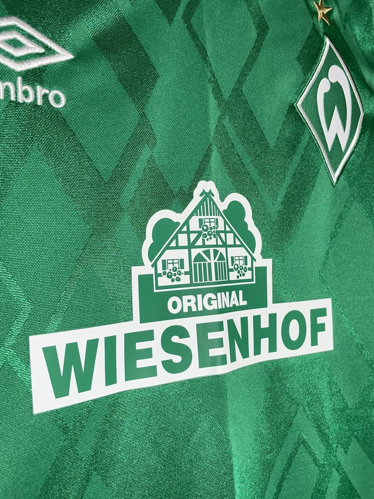 Umbro Werder Bremen Umbro 2020-21 Home Y2k Football Shirt Size US S / EU 44-46 / 1 - 3 Thumbnail