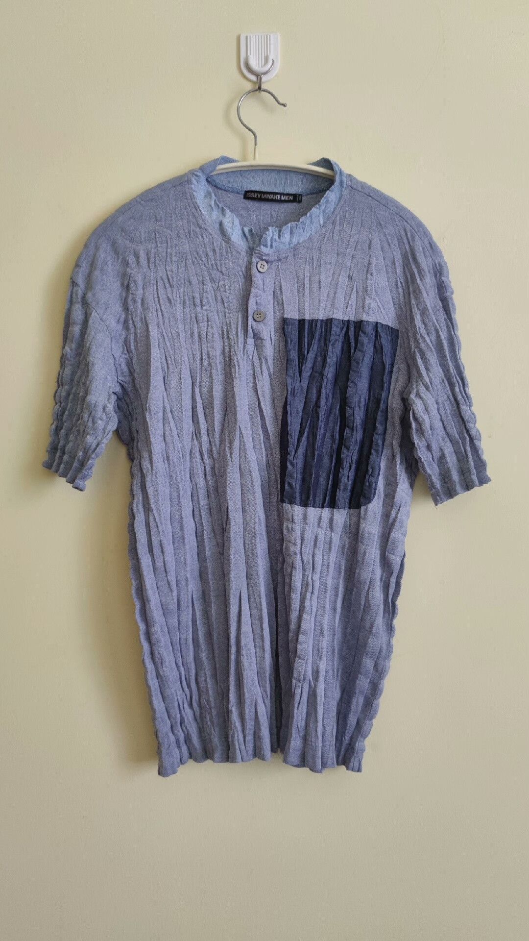 Issey Miyake Issey Miyake Men's Pleated Polo Shirt Size US M / EU 48-50 / 2 - 1 Thumbnail