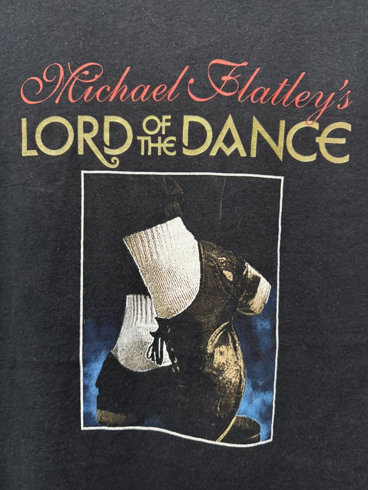 Vintage Vintage Michael Blatley’s Lord Of The Dance T shirt Size US M / EU 48-50 / 2 - 2 Thumbnail