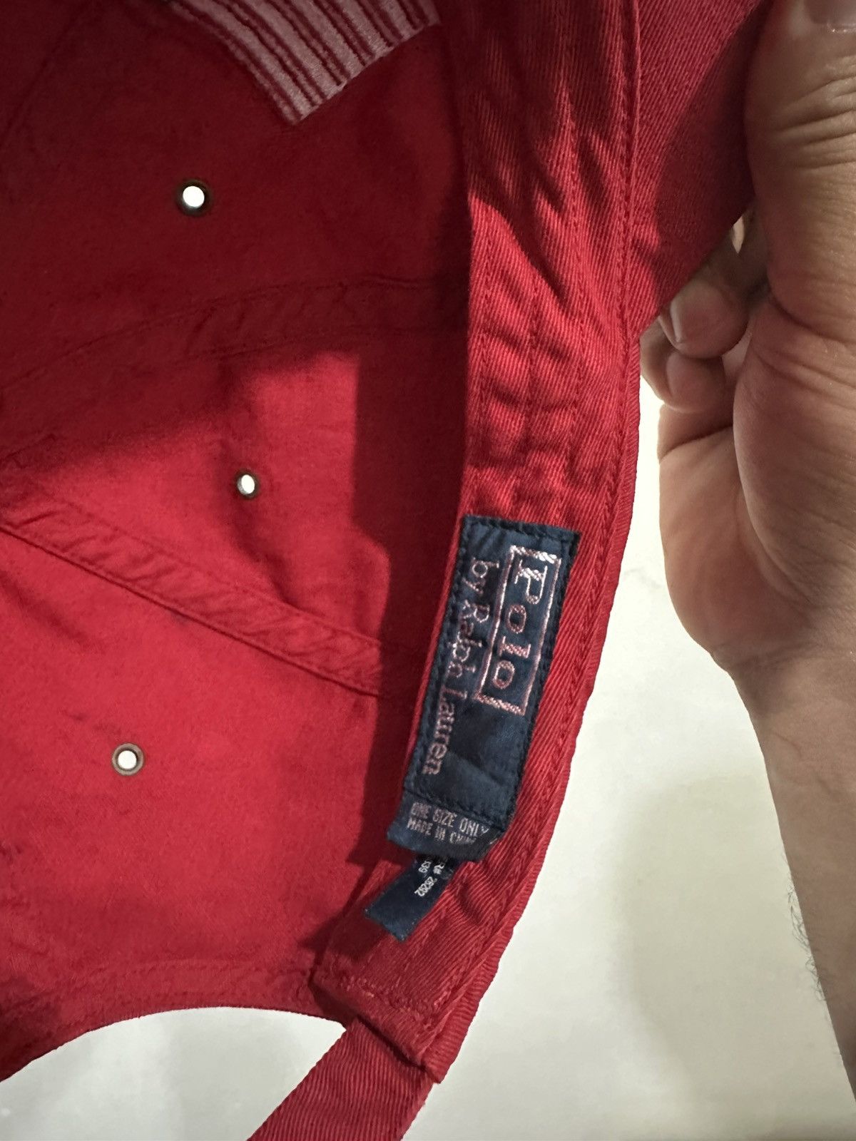 Polo Ralph Lauren VTG POLO USA RL Hat Size ONE SIZE - 7 Thumbnail