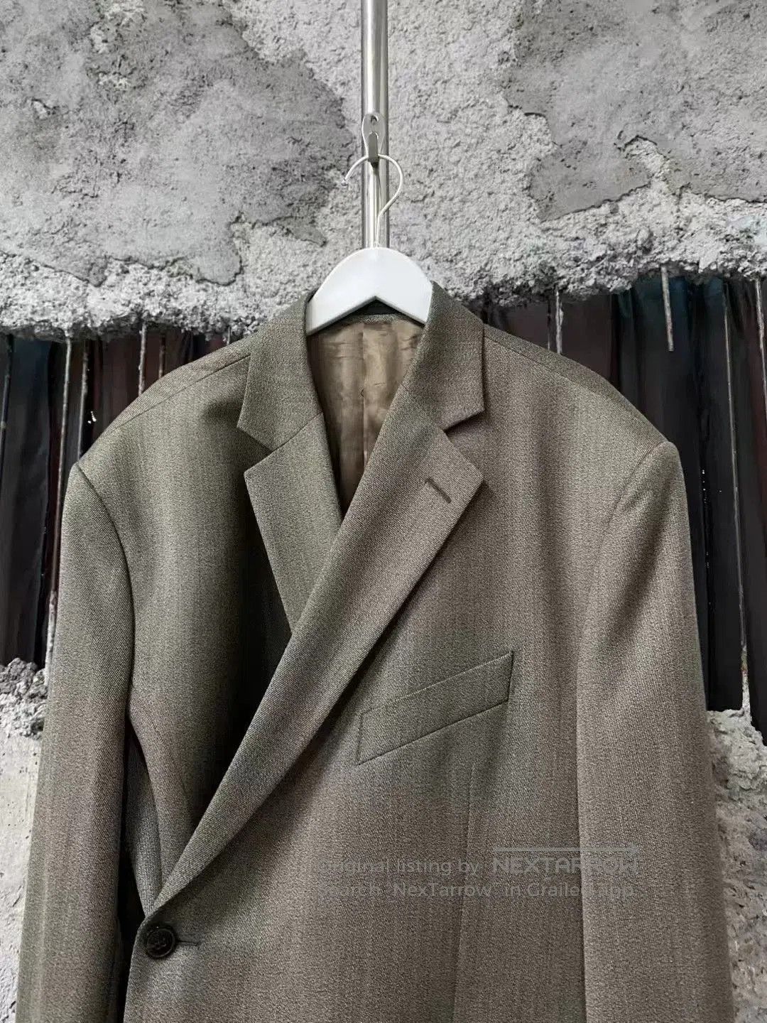 Martine Rose Martine Rose Asymmetrical Ruffled Blazer. Size US S / EU 44-46 / 1 - 3 Thumbnail