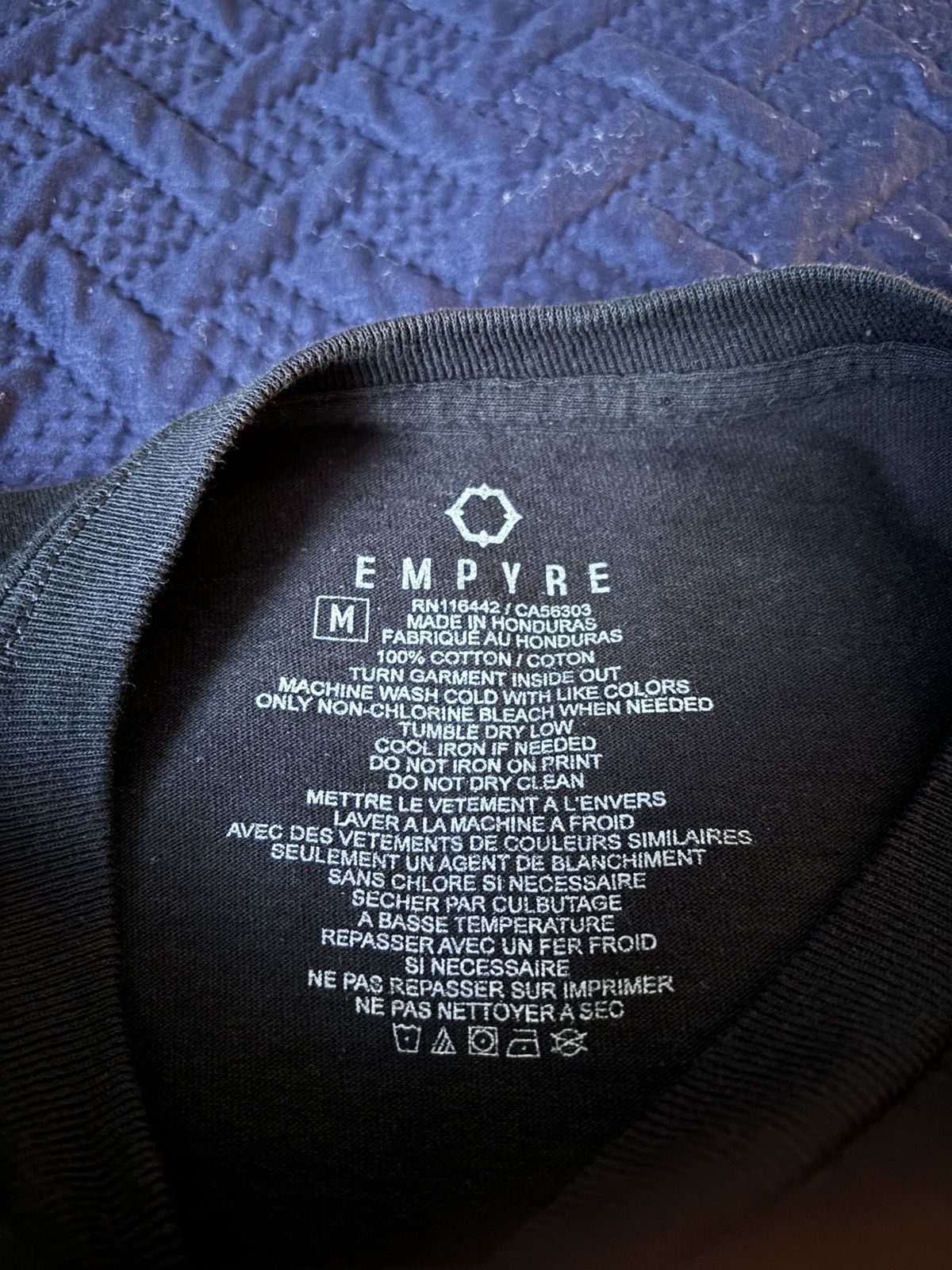 Empyre × Zumiez Empyre x Zumiez Night Vision Black Long Sleeve Shirt Size US M / EU 48-50 / 2 - 2 Thumbnail