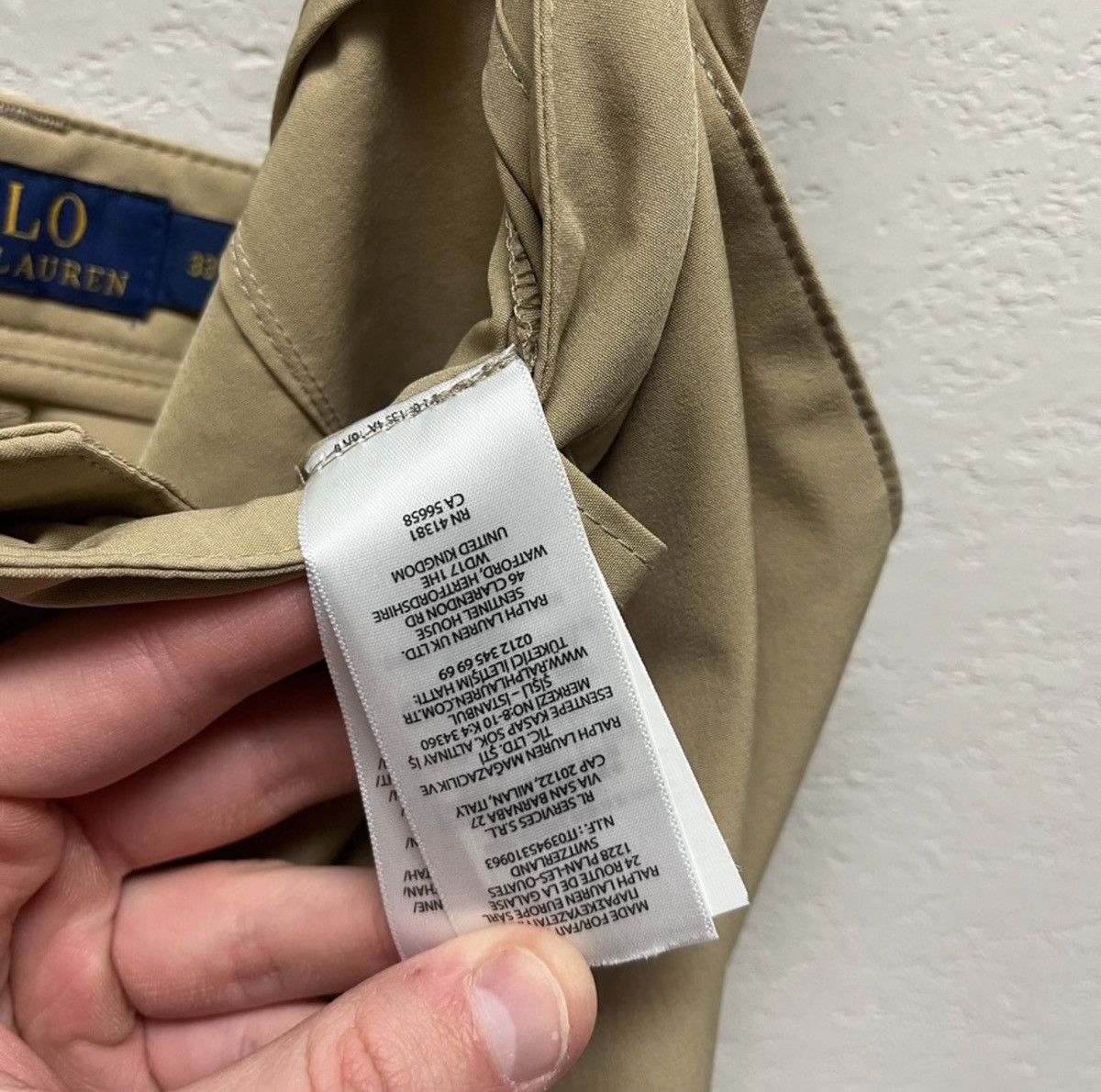 Polo Ralph Lauren Polo Ralph Lauren Khaki Shorts Size US 33 - 5 Thumbnail