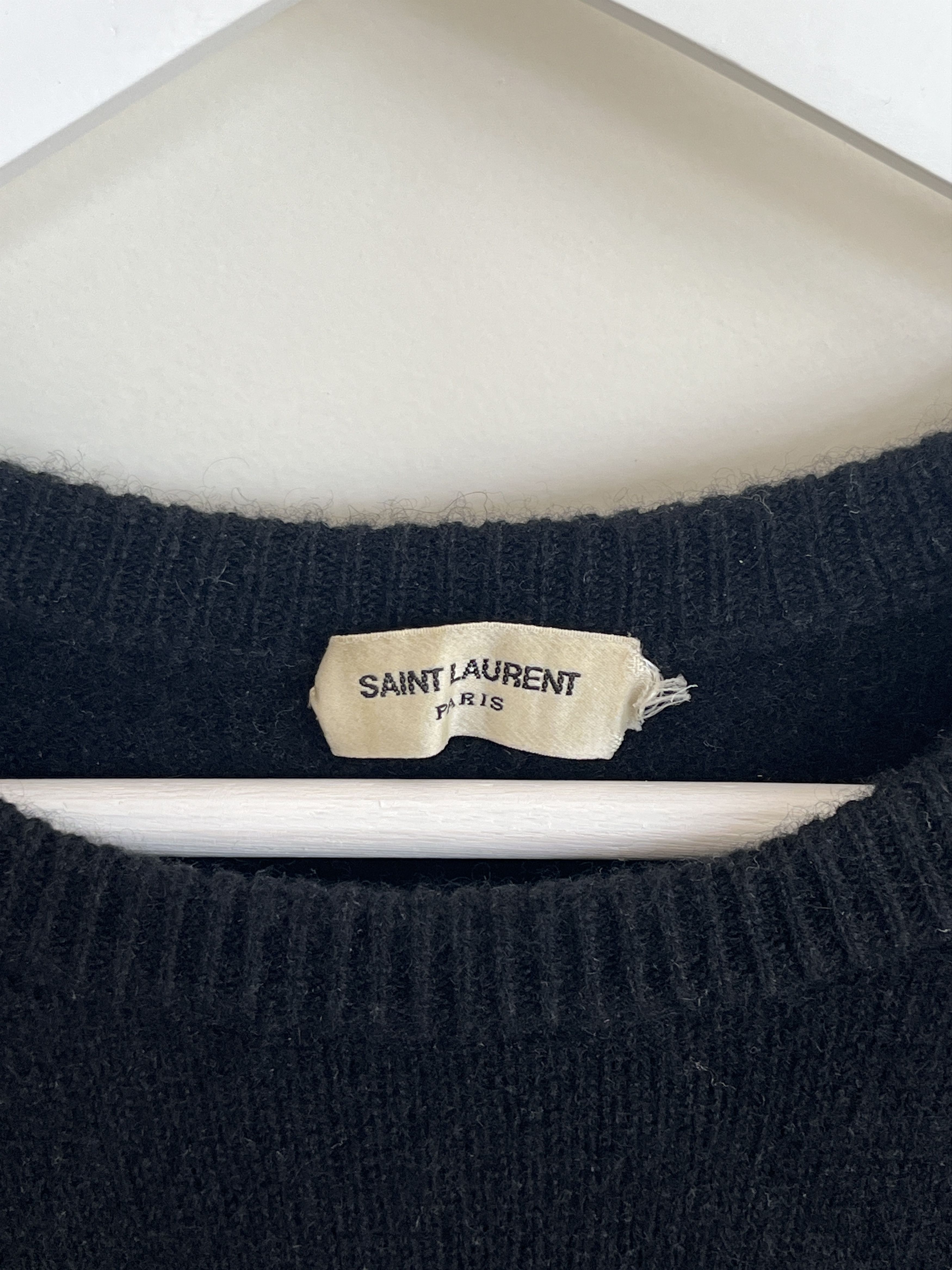 Saint Laurent Paris SS16 Cashmere Stripe Sweater Size US L / EU 52-54 / 3 - 4 Thumbnail