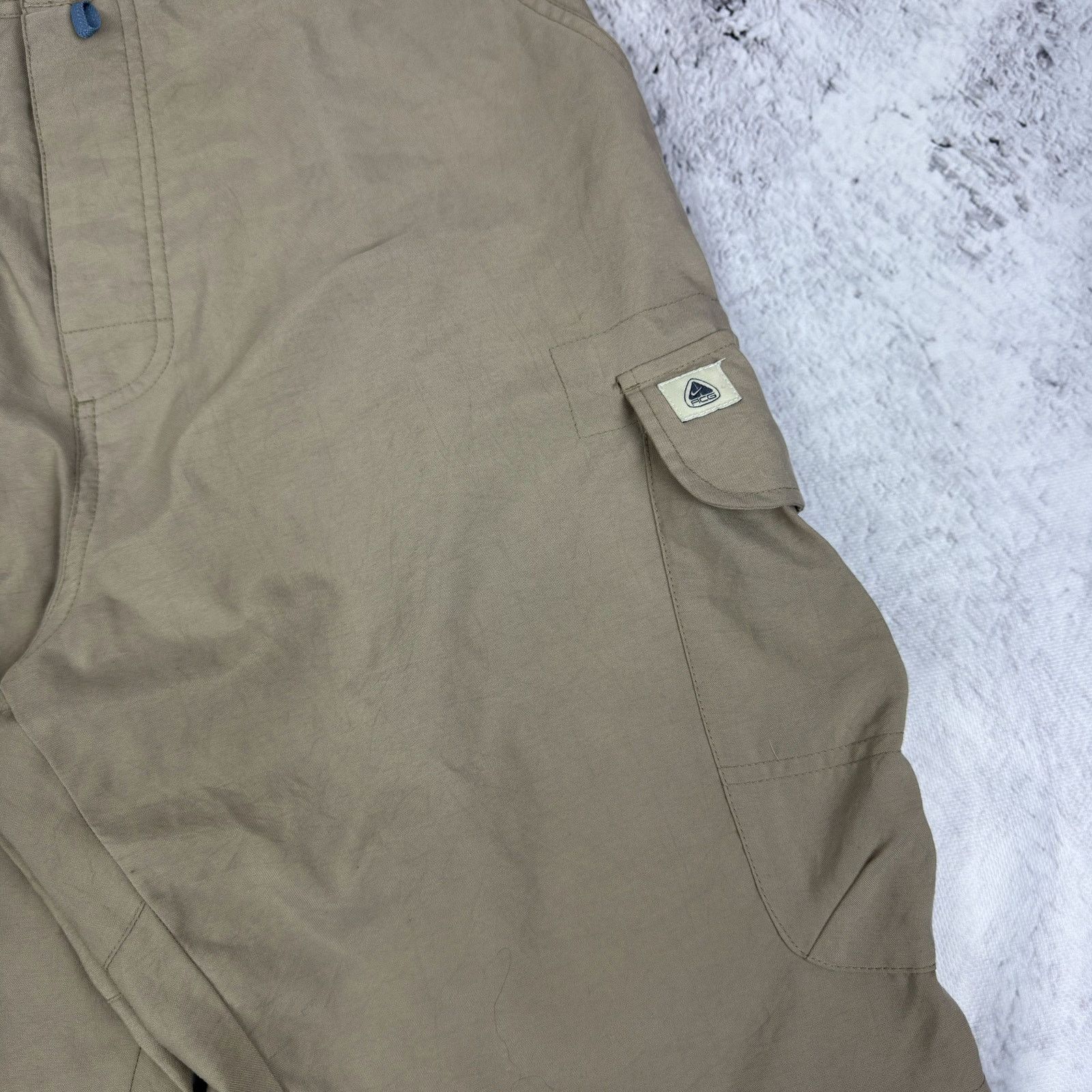 Nike Nike ACG All Condition Gear Men's Beige Cargo Shorts M Size US 34 / EU 50 - 6 Thumbnail