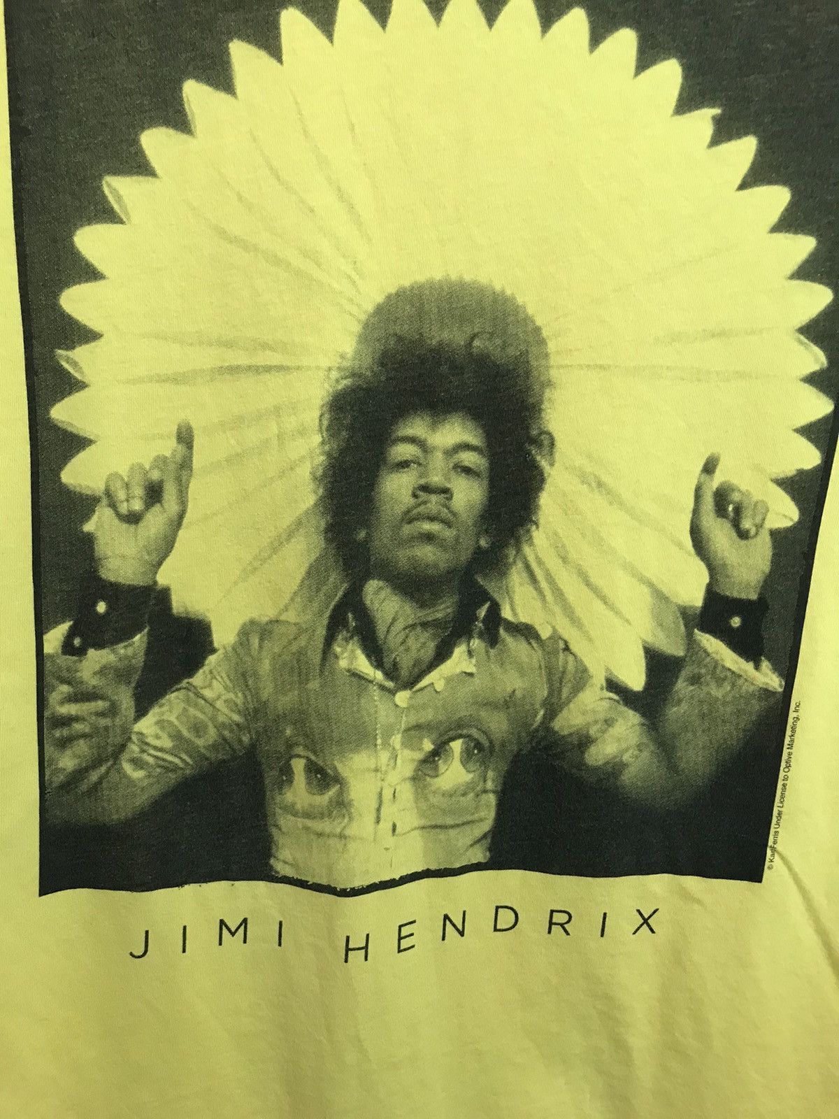 Band Tees × Jimi Hendrix Jimi Hendrix band streetwear tee Size US L / EU 52-54 / 3 - 3 Thumbnail