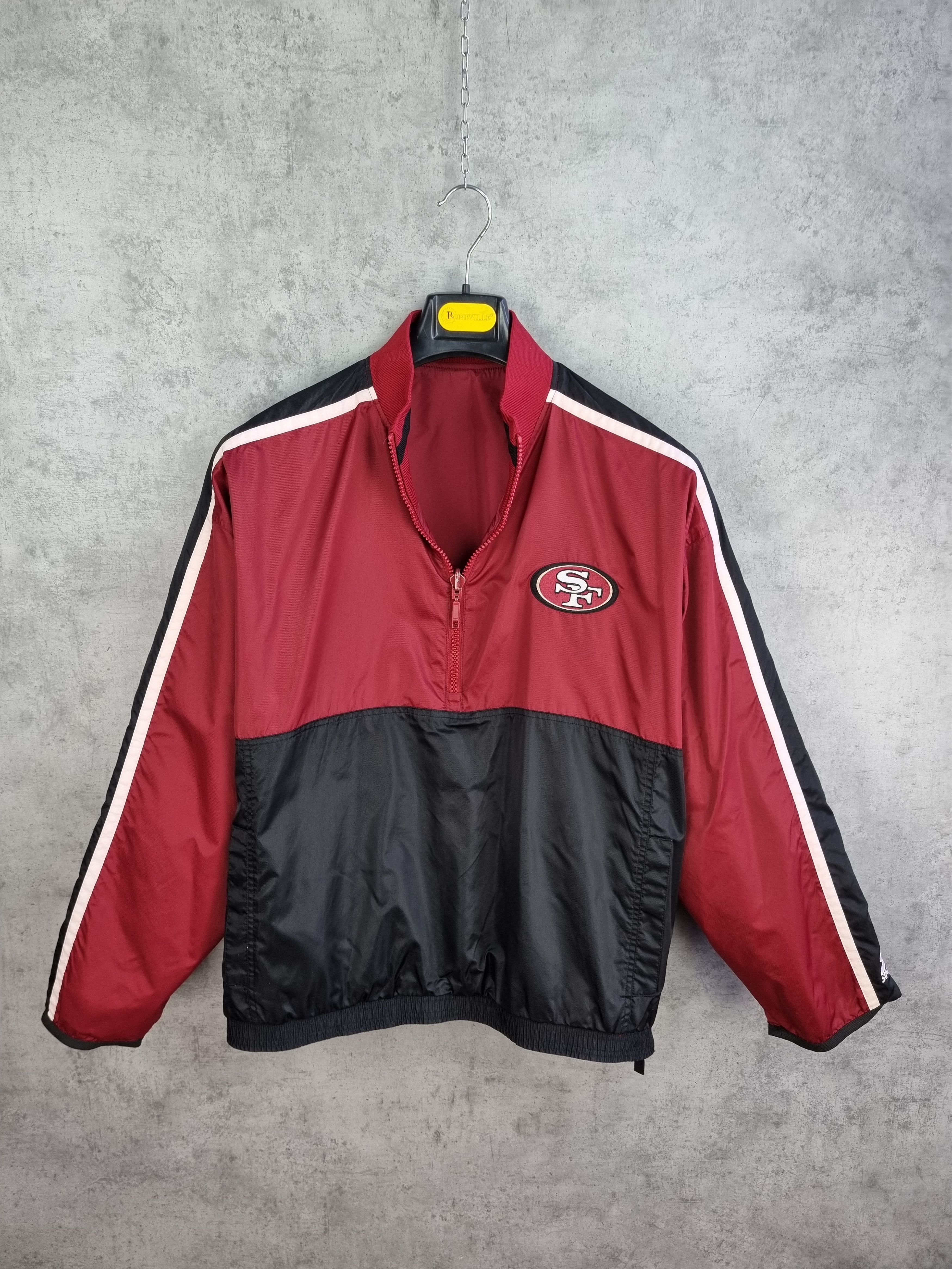 NFL × Starter × Vintage 2 sided San Francisco NFL Starter Team Line Anorak Size US XL / EU 56 / 4 - 15 Thumbnail