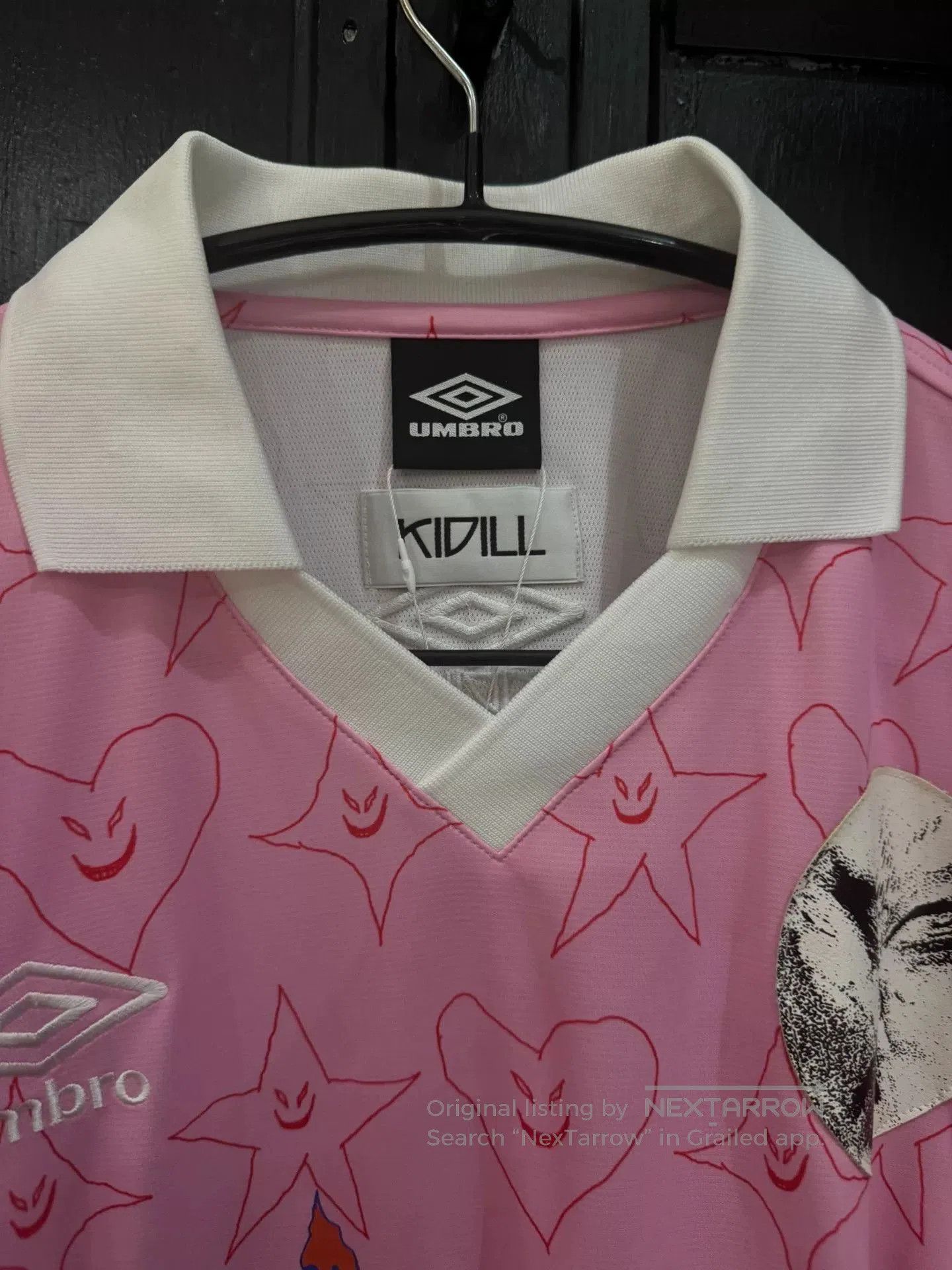 KIDILL Kidill x Umbro Pink Jersey. Size M / US 6-8 / IT 42-44 - 2 Thumbnail