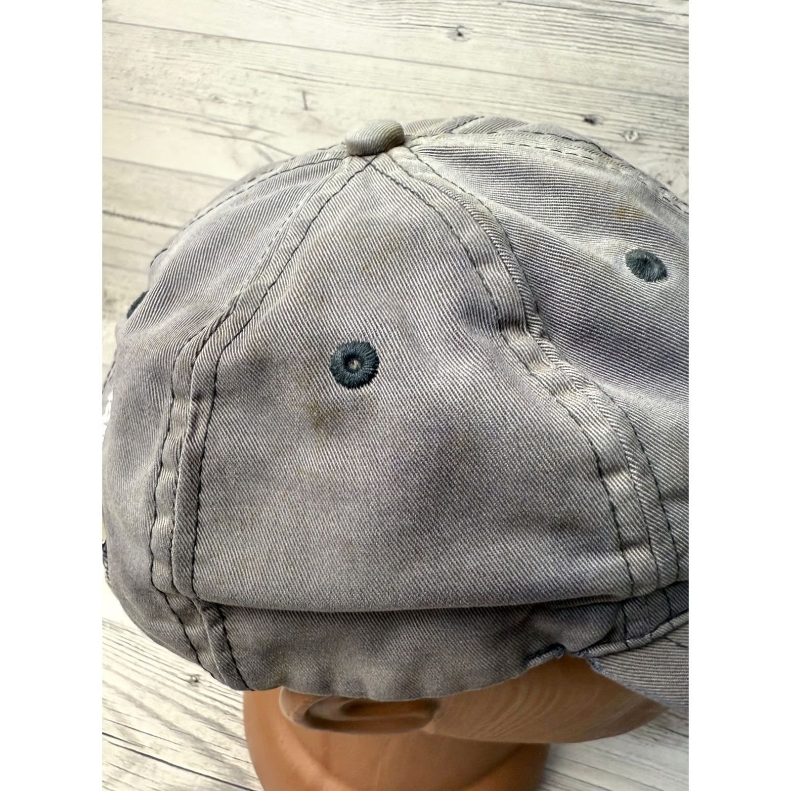 Vintage 2003 A1 Grandslam Beach volleyball Nokia Gray baseball cap One Size Mens Baseball Cap Gray 2003 A1 Grandslam Beach volleyball Nokia Gray Size ONE SIZE - 7 Thumbnail