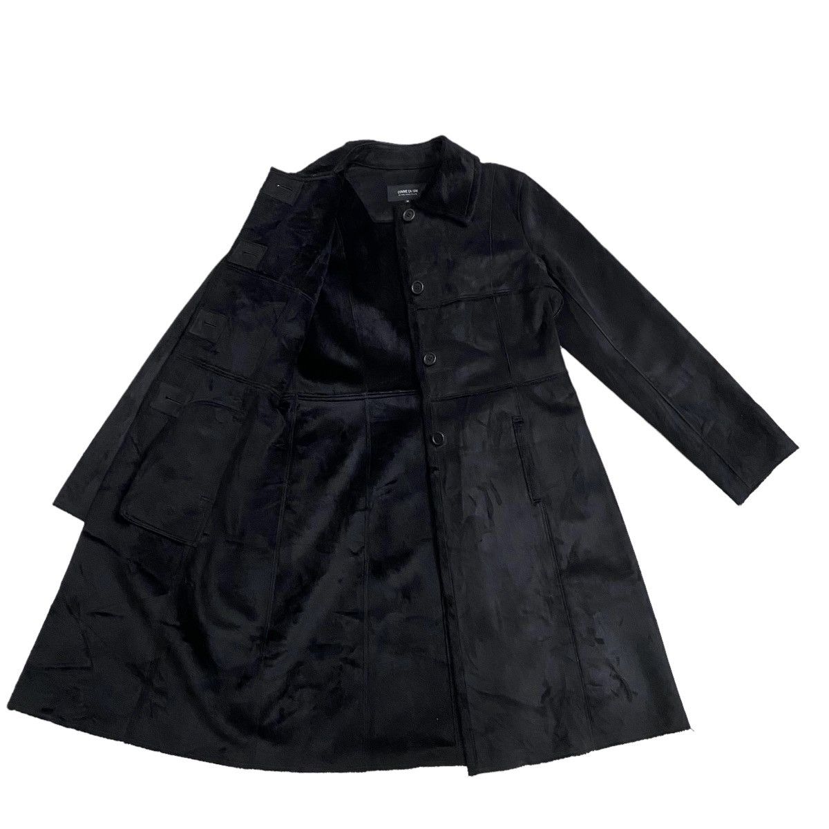Comme Ca Ism × Japanese Brand Comme Ca Ism fux polyester trenchcoat Size M / US 6-8 / IT 42-44 - 6 Thumbnail