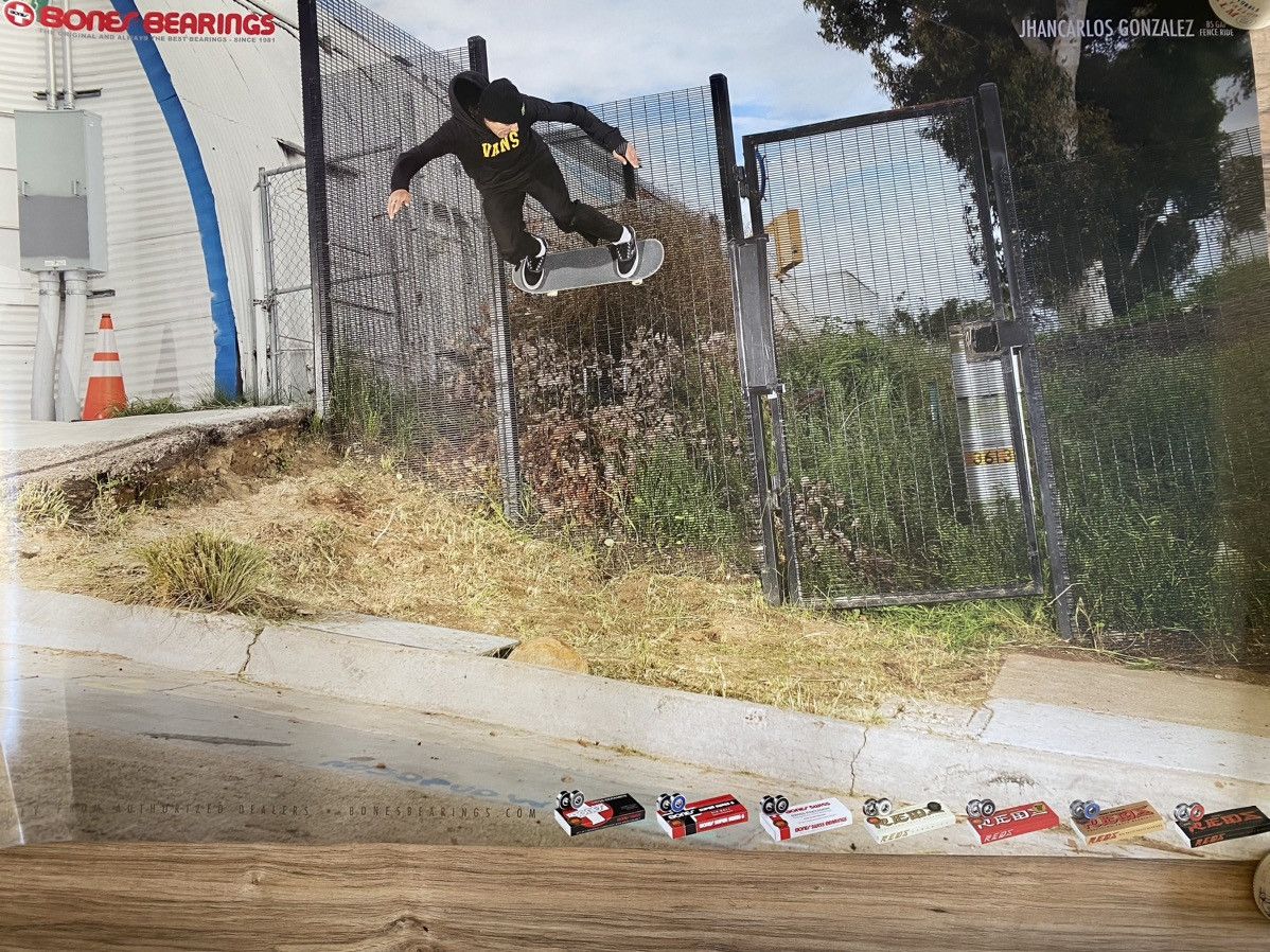 Powell Peralta × Thrasher Bones bearings poster thrasher Powell Peralta Size ONE SIZE - 1 Thumbnail