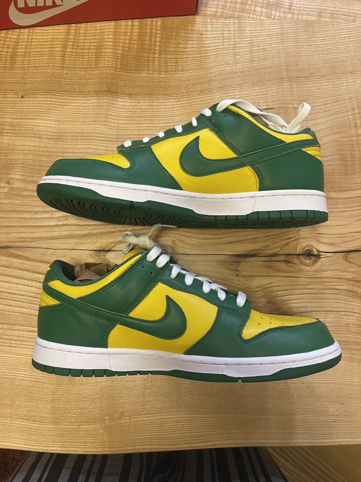 Nike Nike dunk low Brasil size 10.5 Size US 10.5 / EU 43-44 - 2 Thumbnail